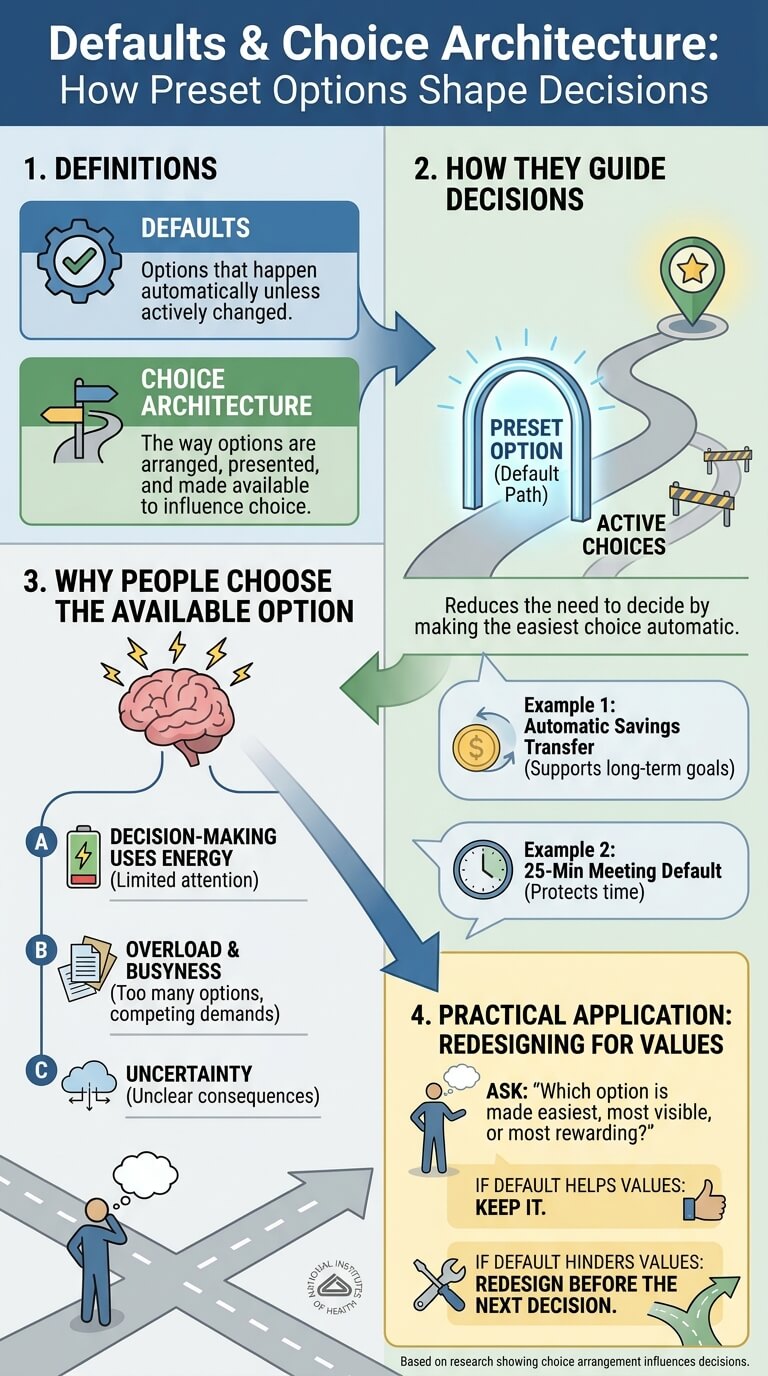 Defaults and Choice Architecture