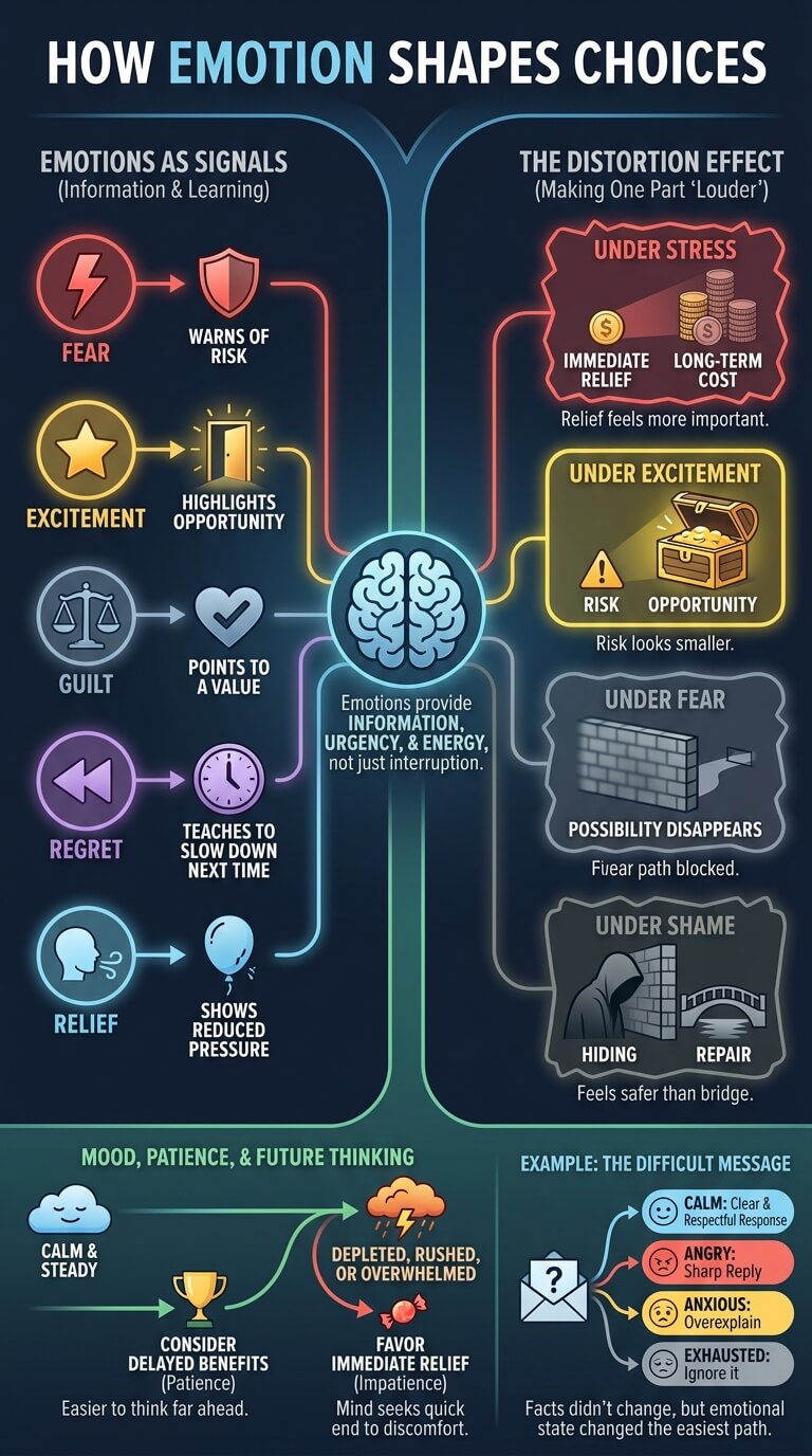 How Emotion Shapes Choices