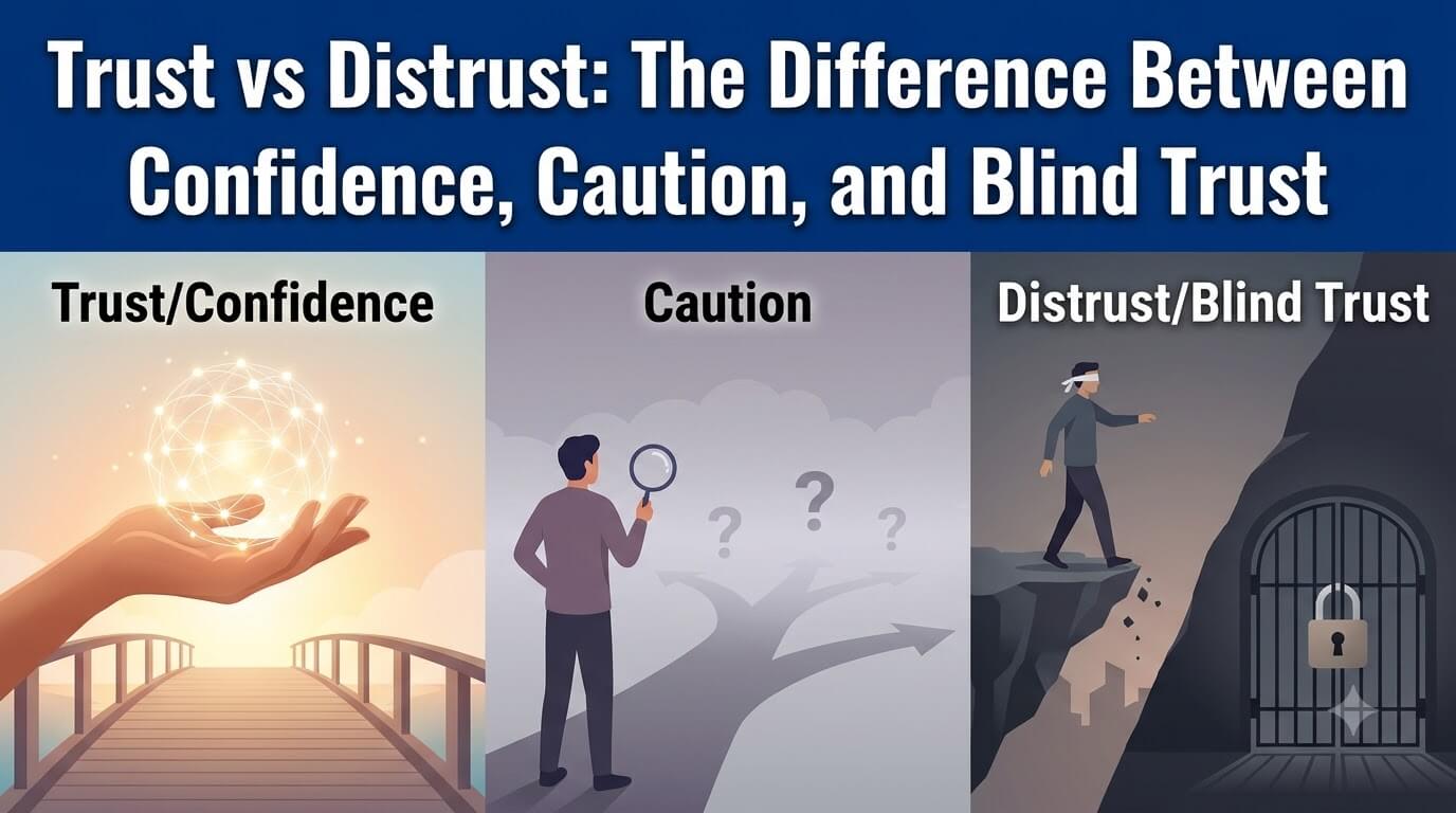 Trust vs Distrust: The Difference Between Confidence, Caution, and Blind Trust thumbnail