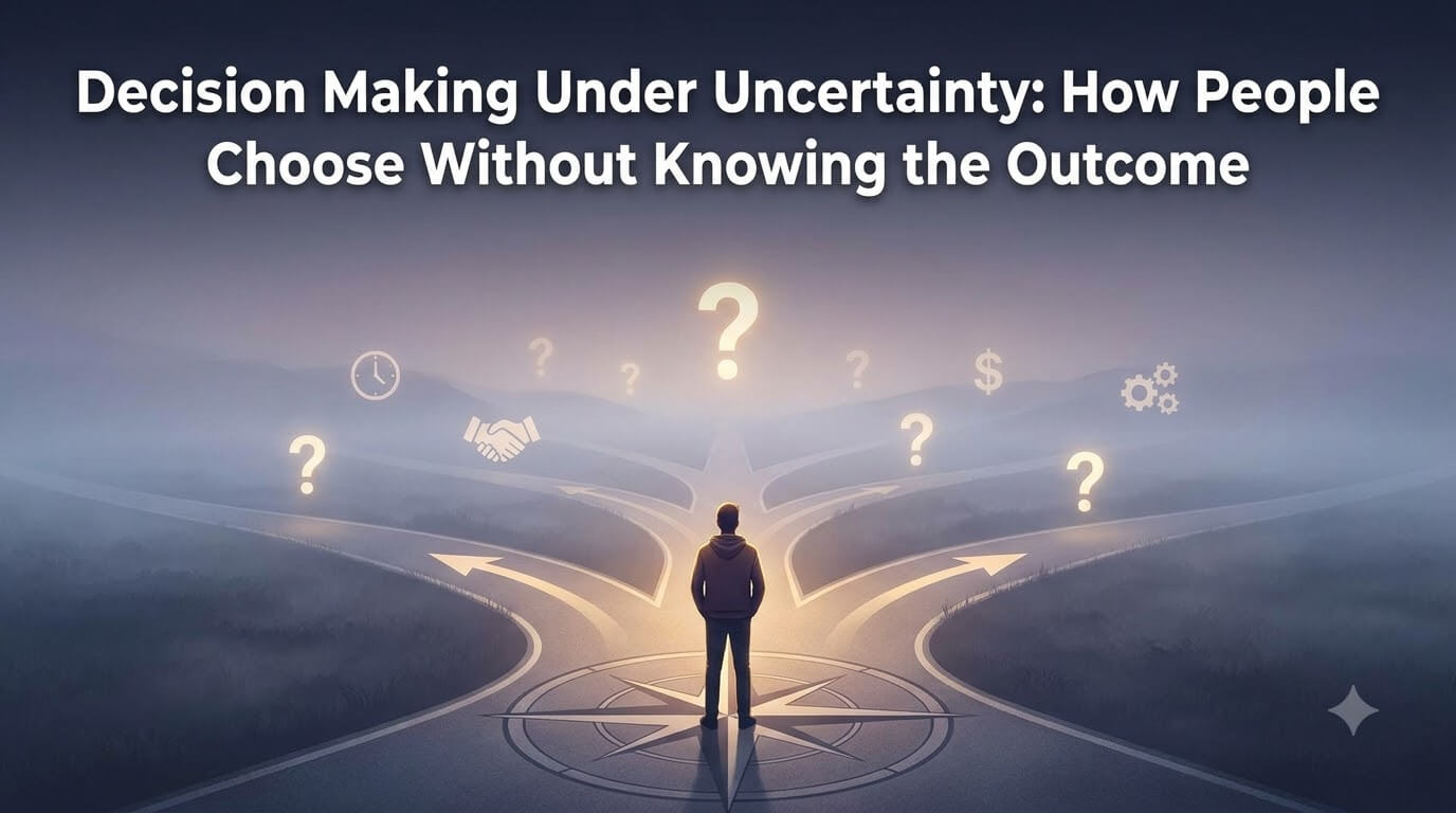 Decision Making Under Uncertainty: How People Choose Without Knowing the Outcome thumbnail