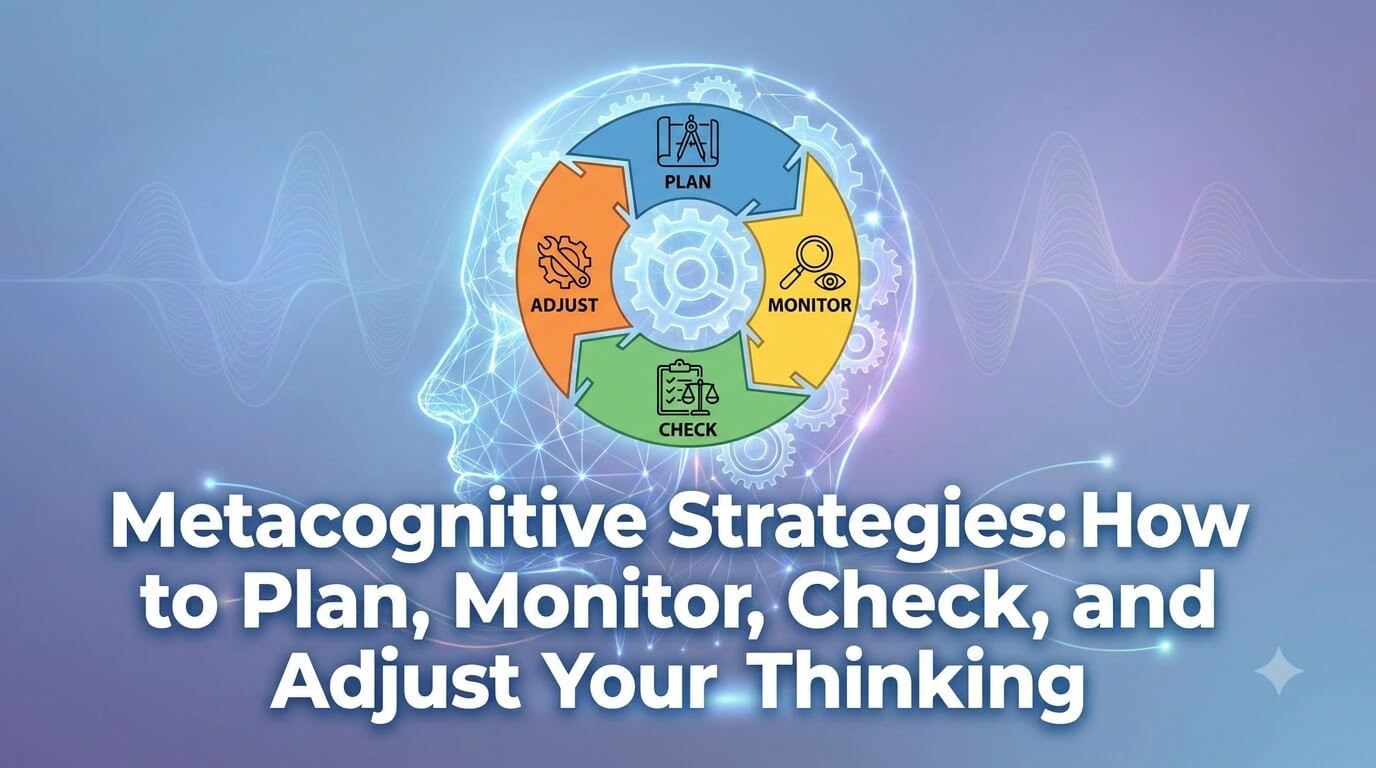 Metacognitive Strategies: How to Plan, Monitor, Check, and Adjust Your Thinking thumbnail