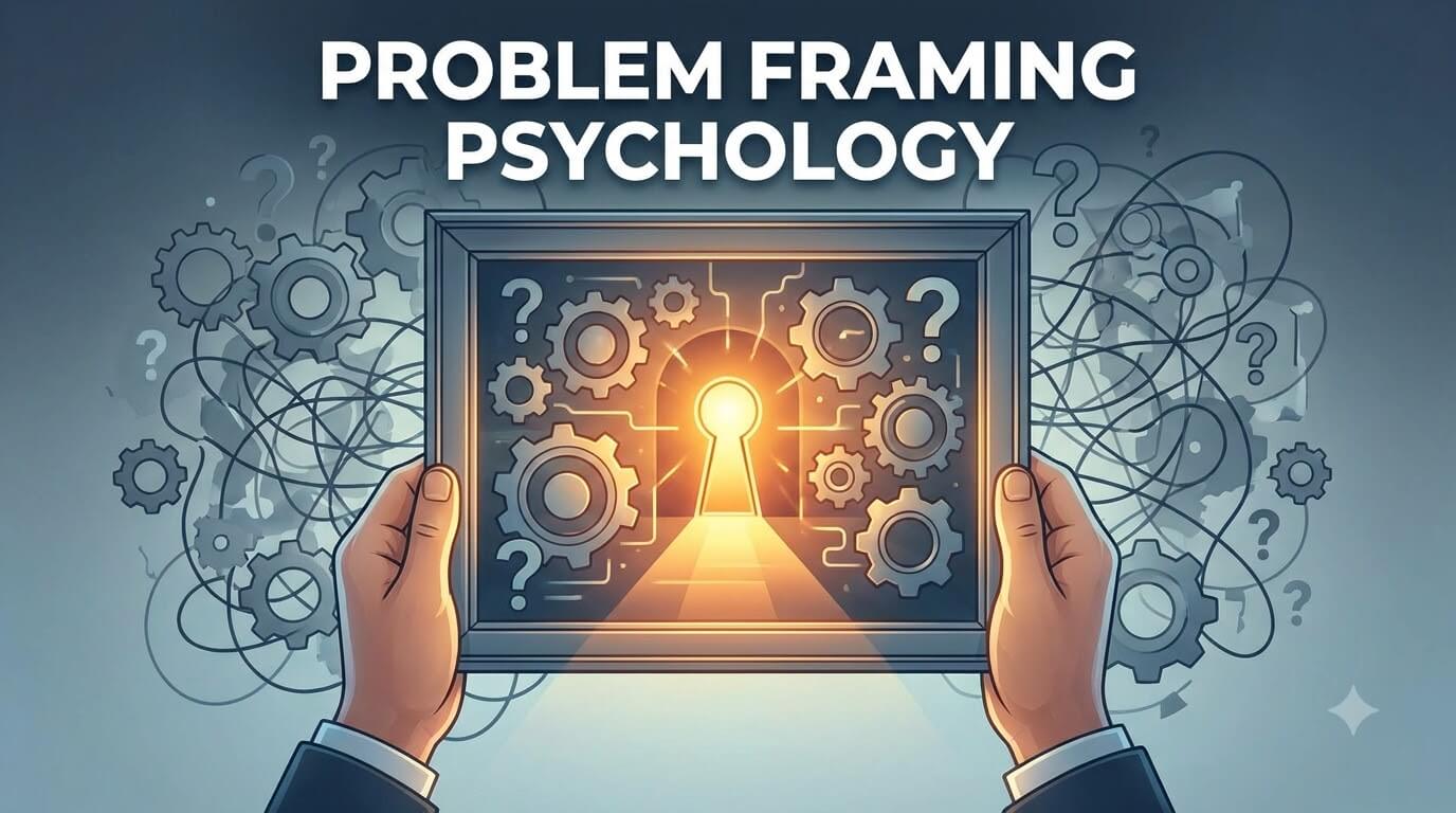 Problem Framing Psychology: How Defining the Problem Changes the Solutions You See thumbnail