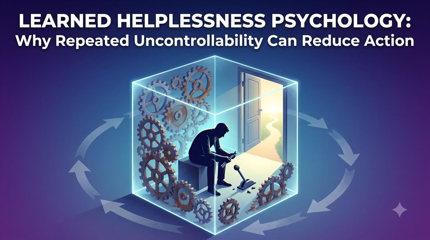 Learned Helplessness Psychology: Why Repeated Uncontrollability Can Reduce Action
