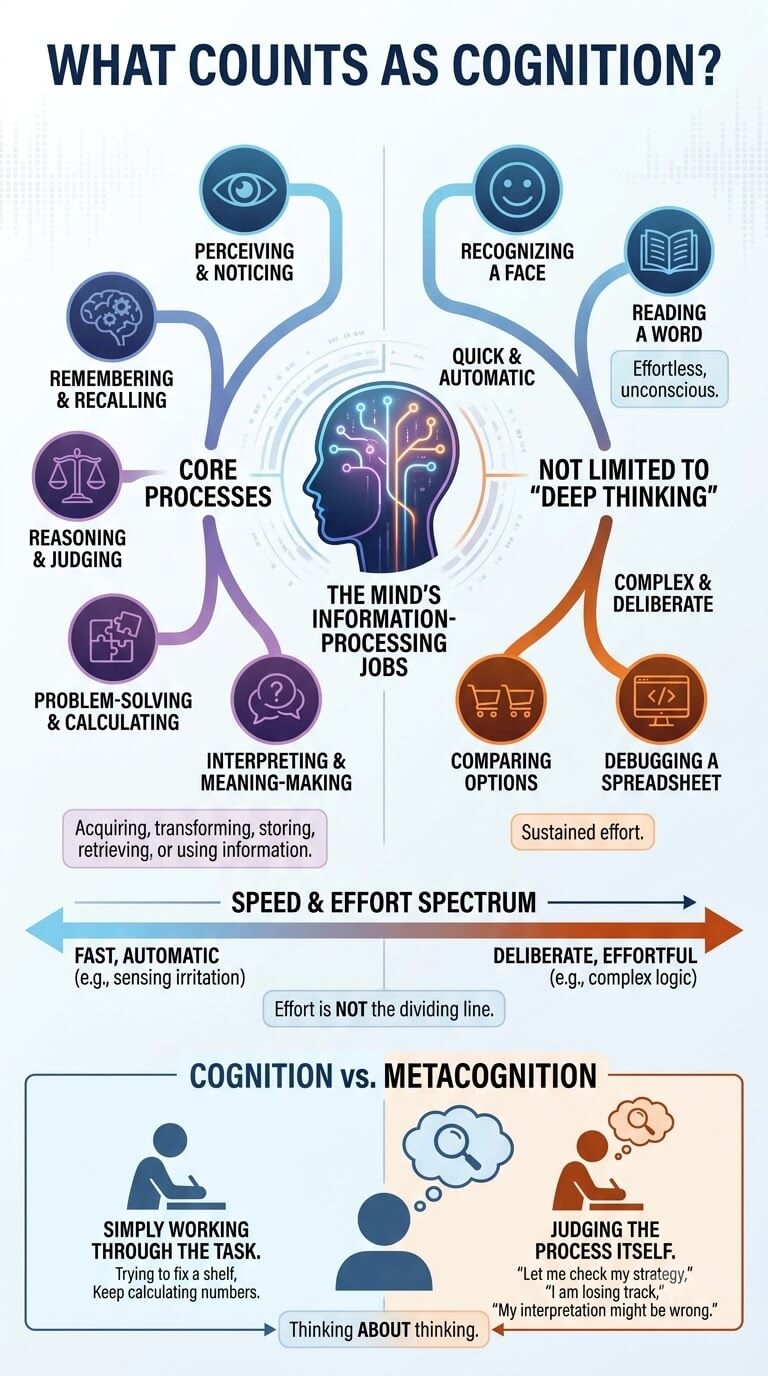 What Counts as Cognition?