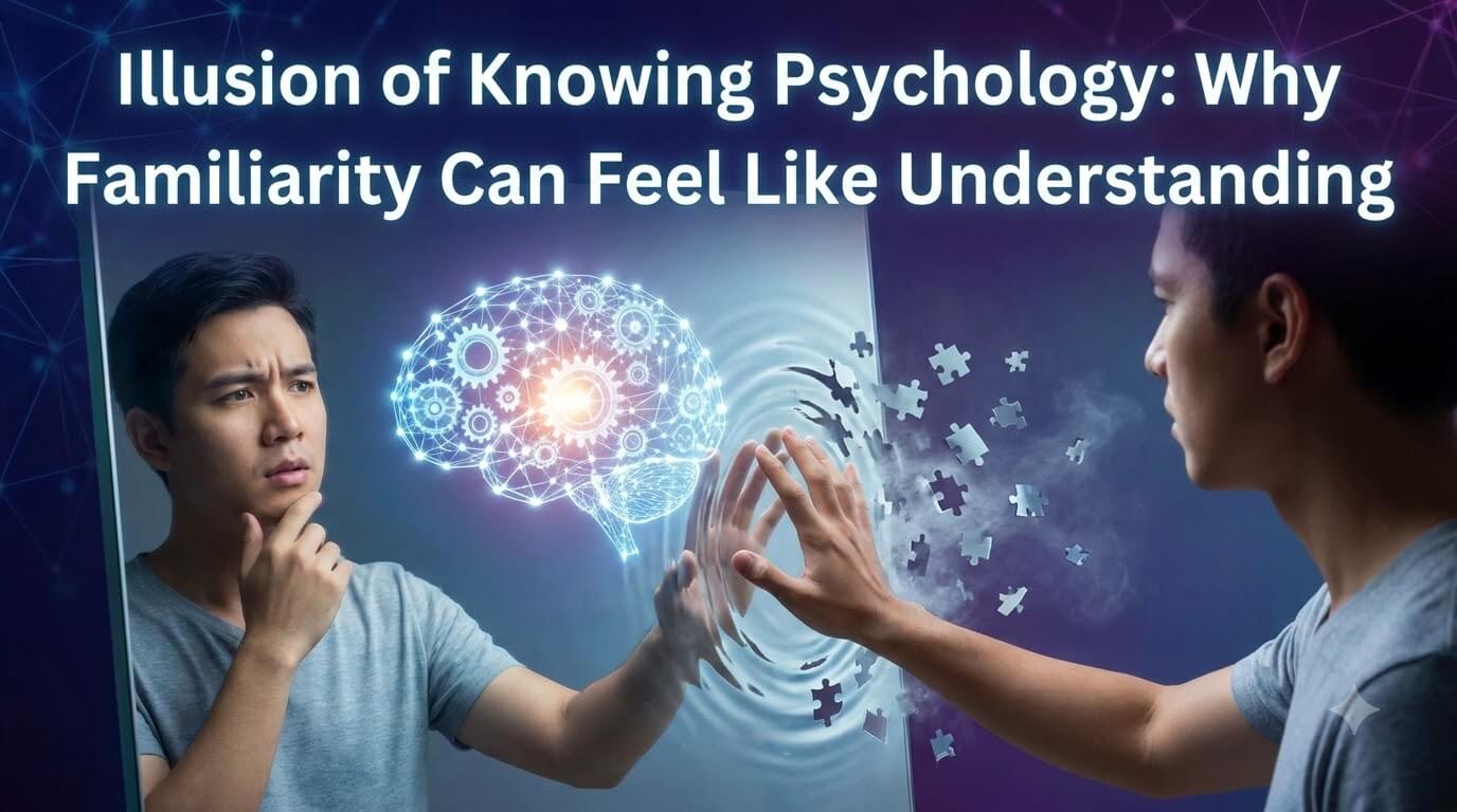 Illusion of Knowing Psychology: Why Familiarity Can Feel Like Understanding thumbnail