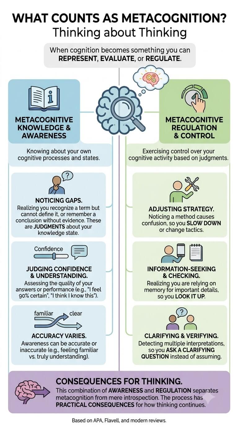 What Counts as Metacognition?