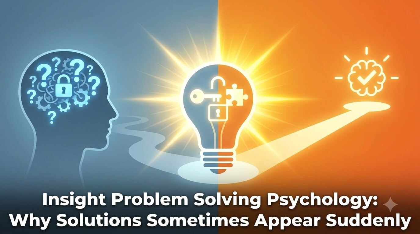 Insight Problem Solving Psychology: Why Solutions Sometimes Appear Suddenly thumbnail