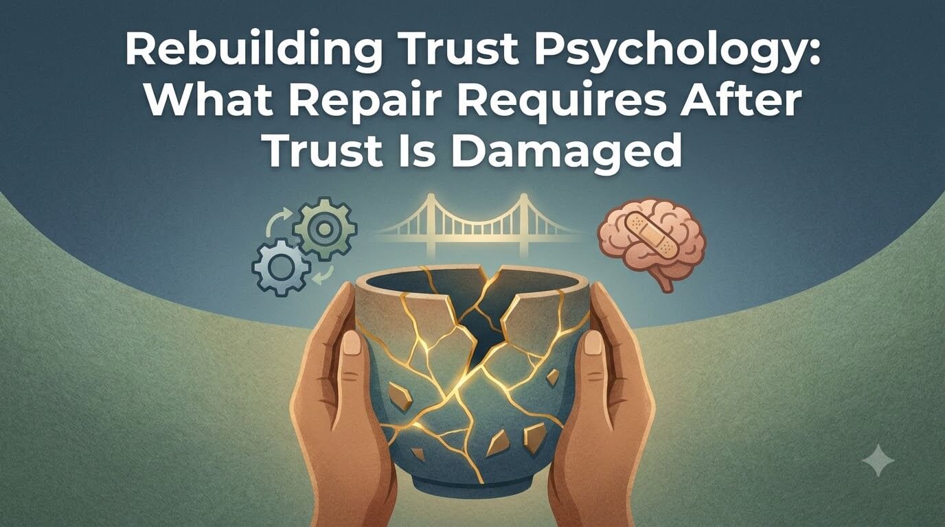 Rebuilding Trust Psychology: What Repair Requires After Trust Is Damaged thumbnail