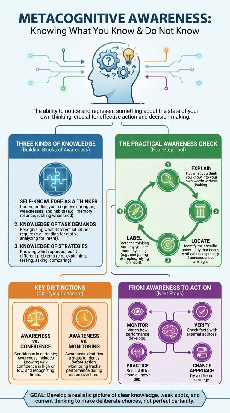 Metacognitive Awareness Psychology