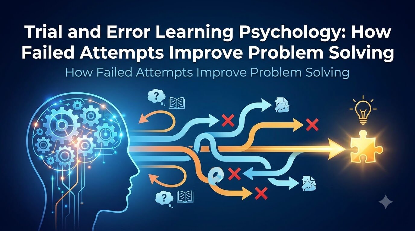 Trial and Error Learning Psychology: How Failed Attempts Improve Problem Solving thumbnail