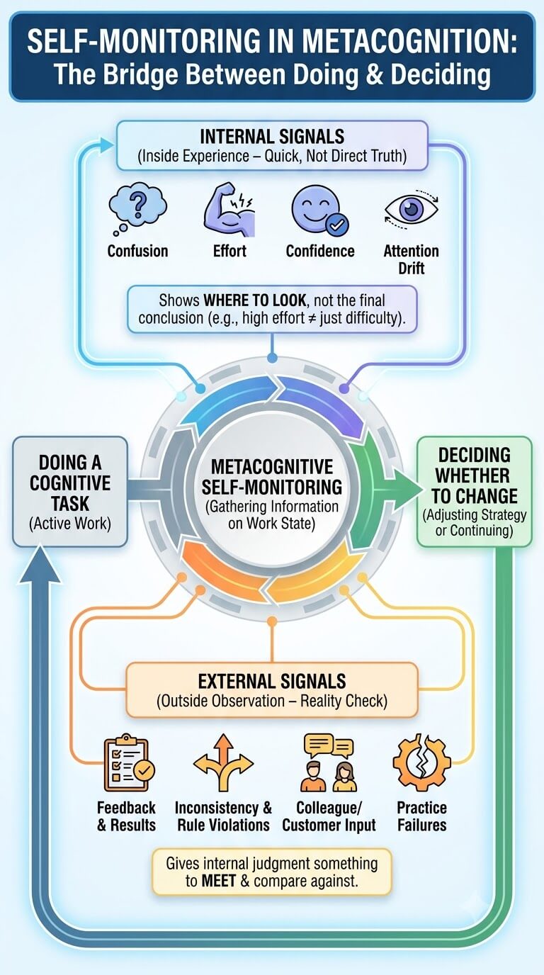 What Self-Monitoring Means in Metacognition