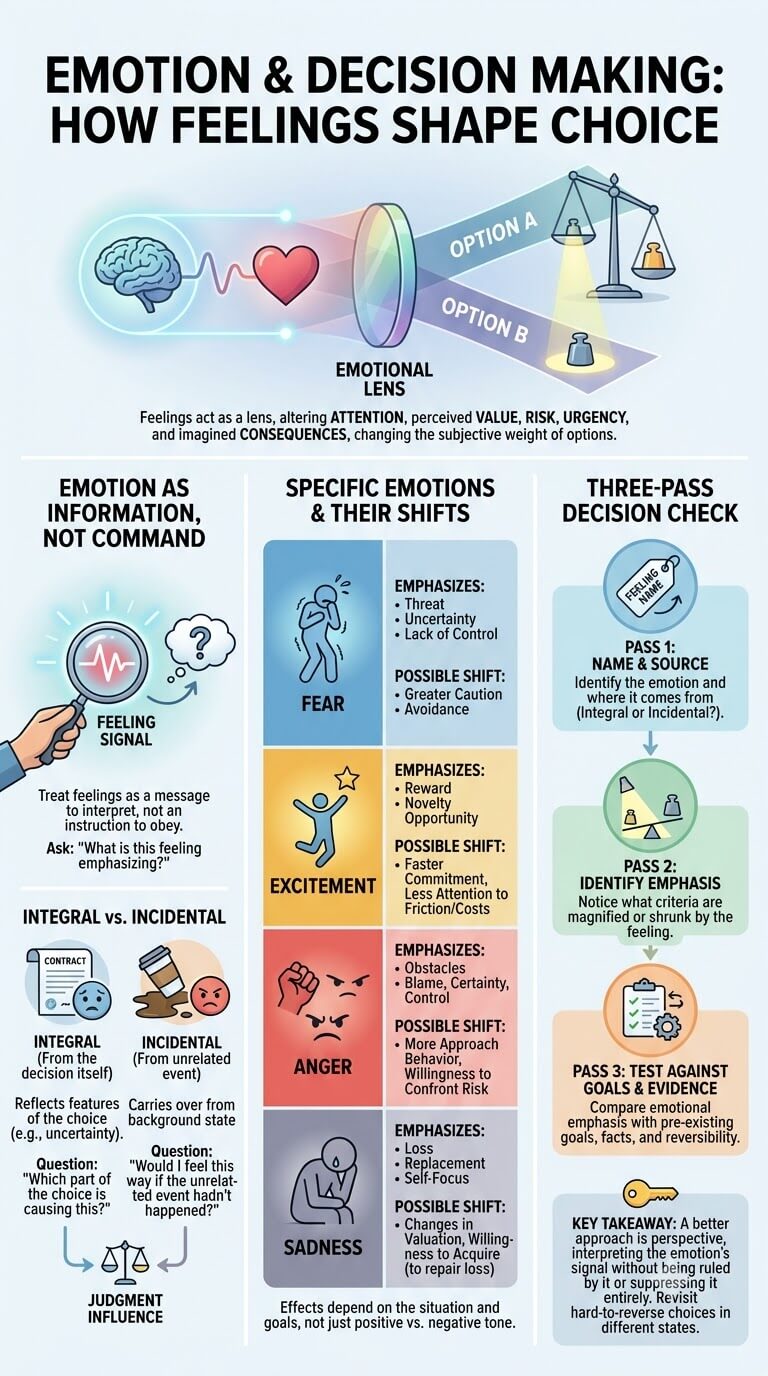 Emotion and Decision Making Psychology