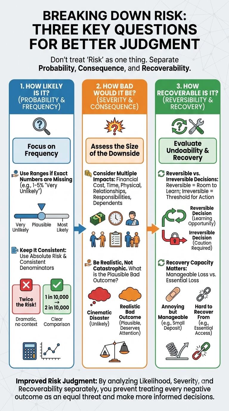Probability and Consequence Are Different Questions