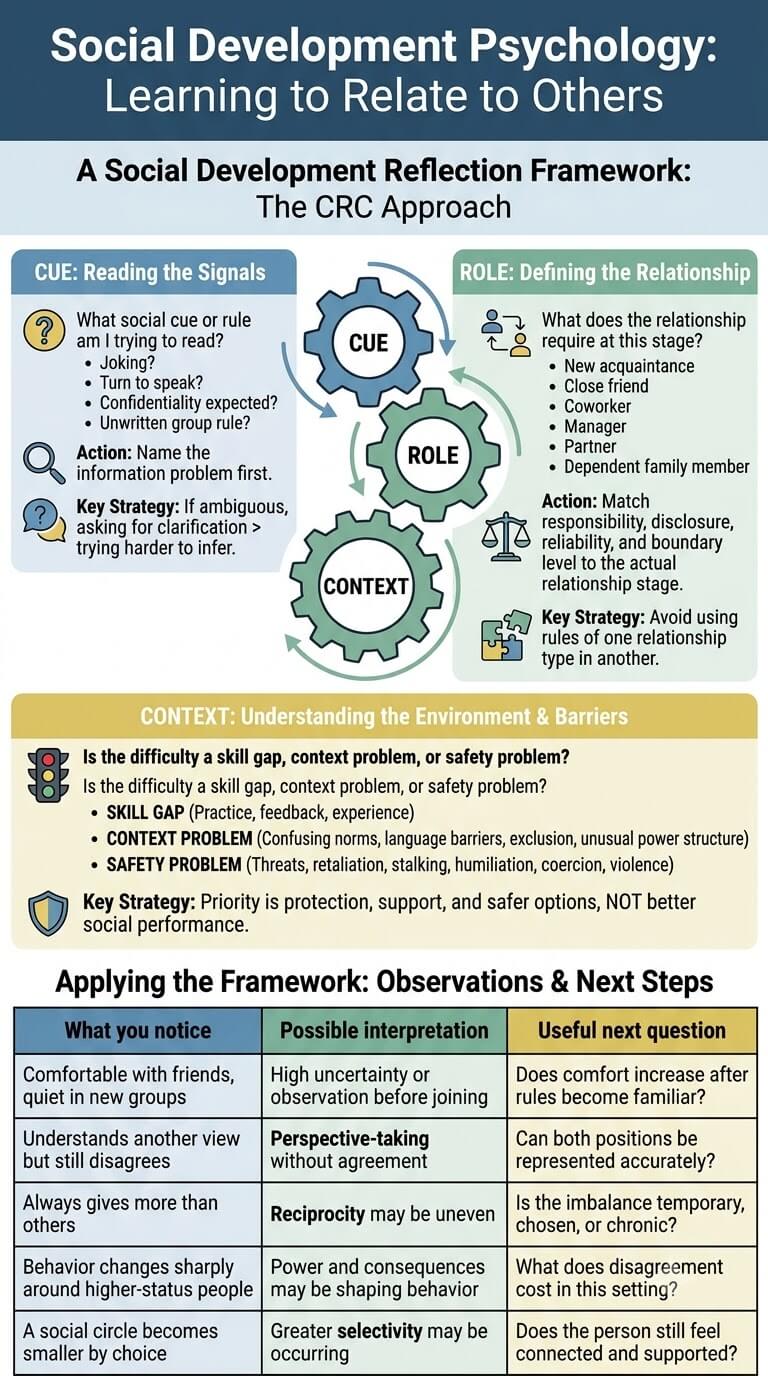 A Social Development Reflection Framework