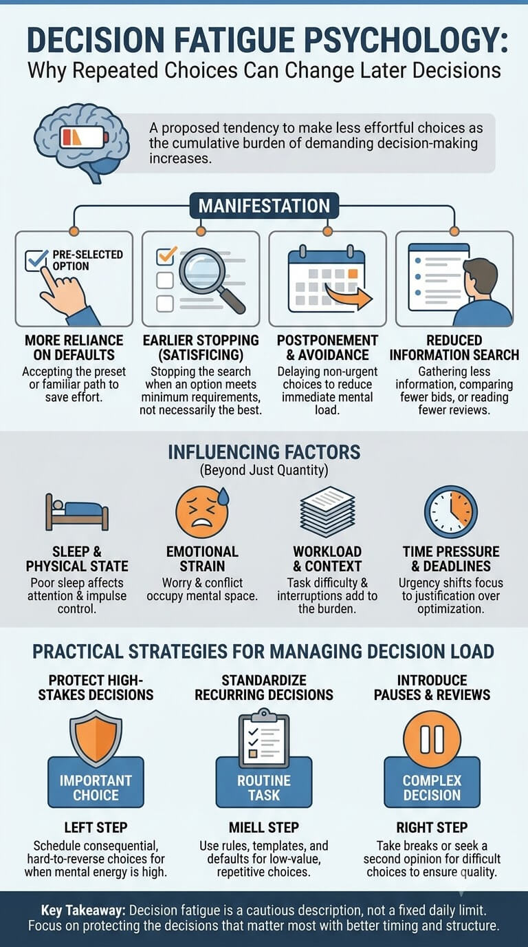 Decision Fatigue Psychology