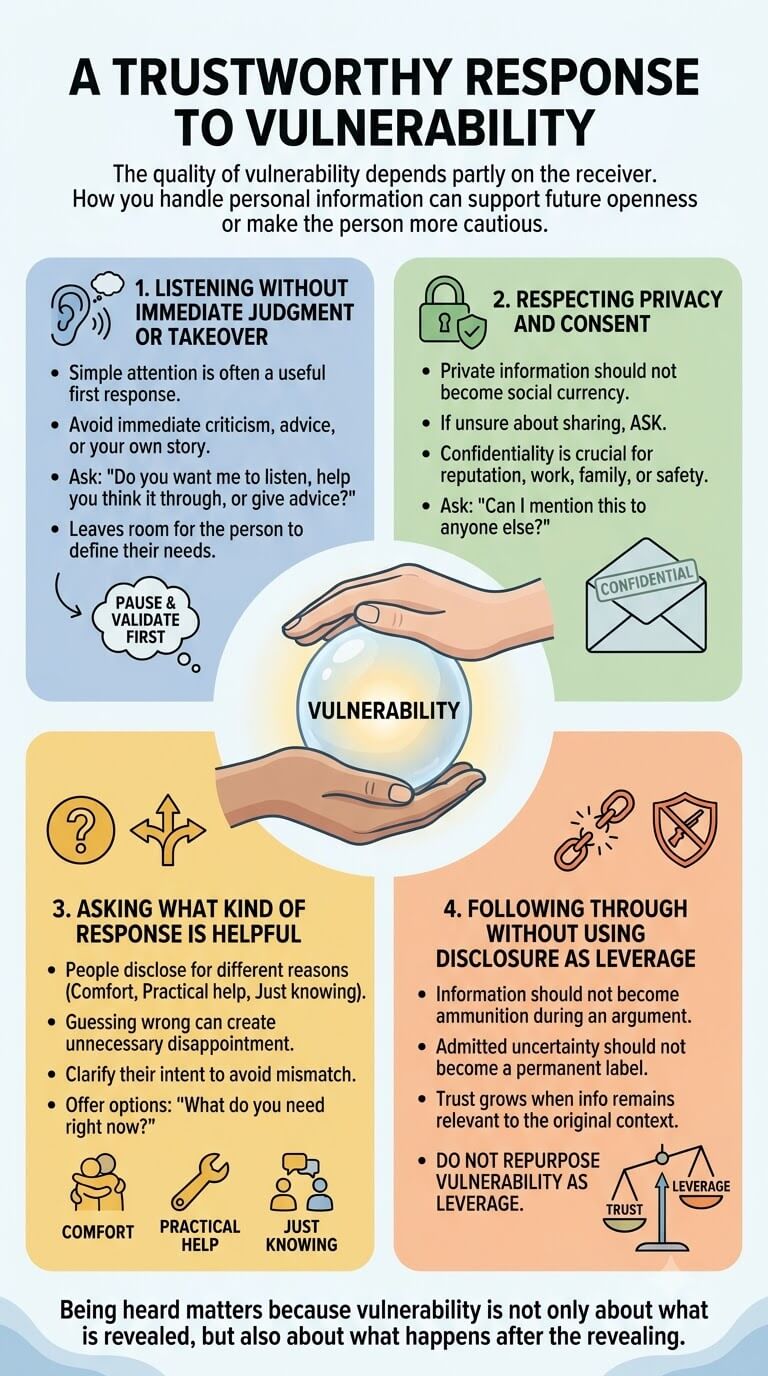 What a Trustworthy Response to Vulnerability Looks Like