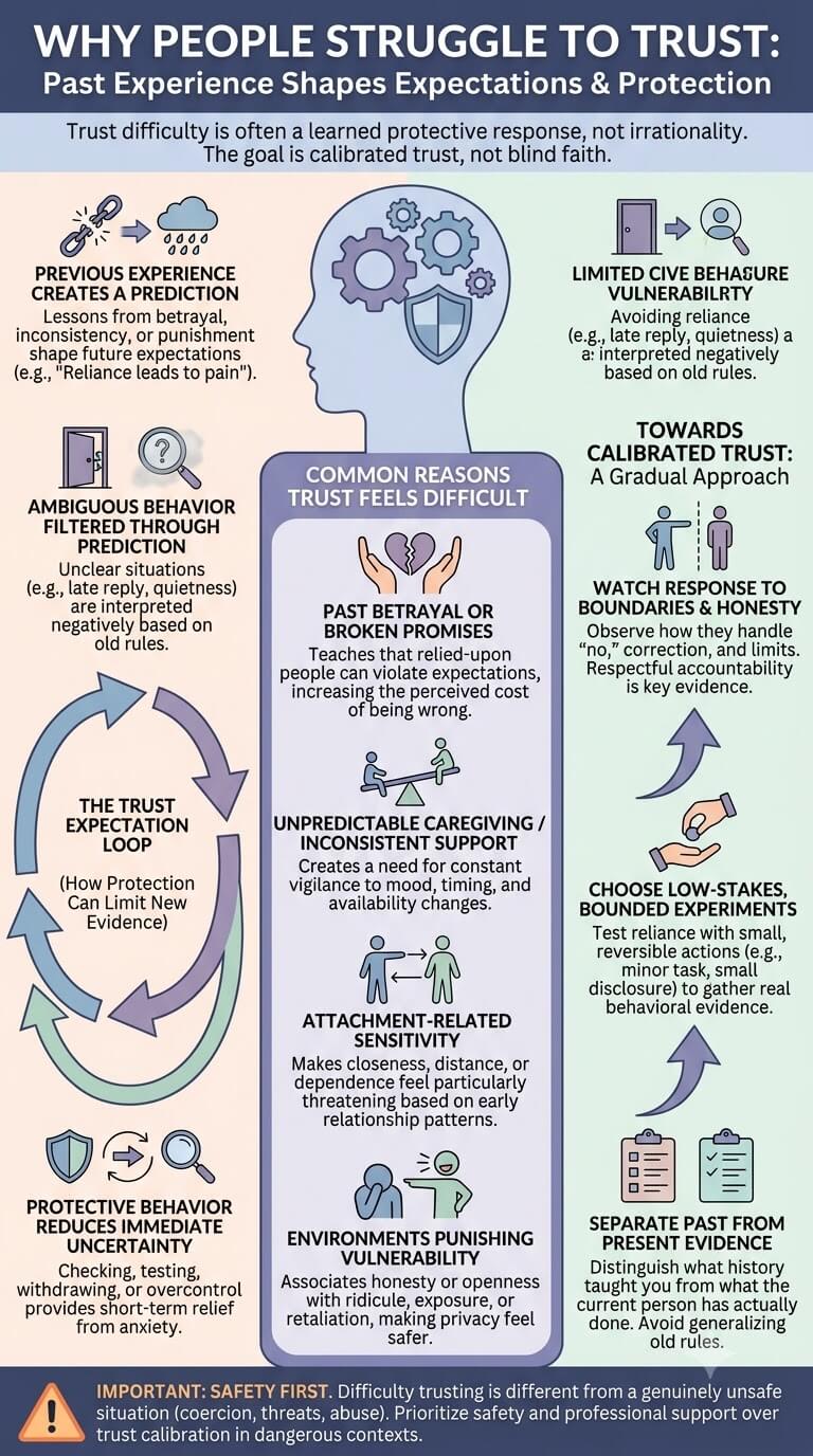 Why People Struggle to Trust Others