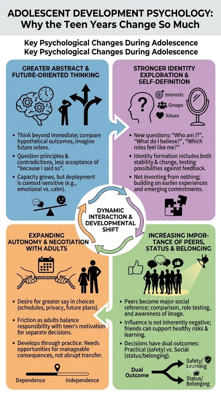 What Changes Psychologically During Adolescence