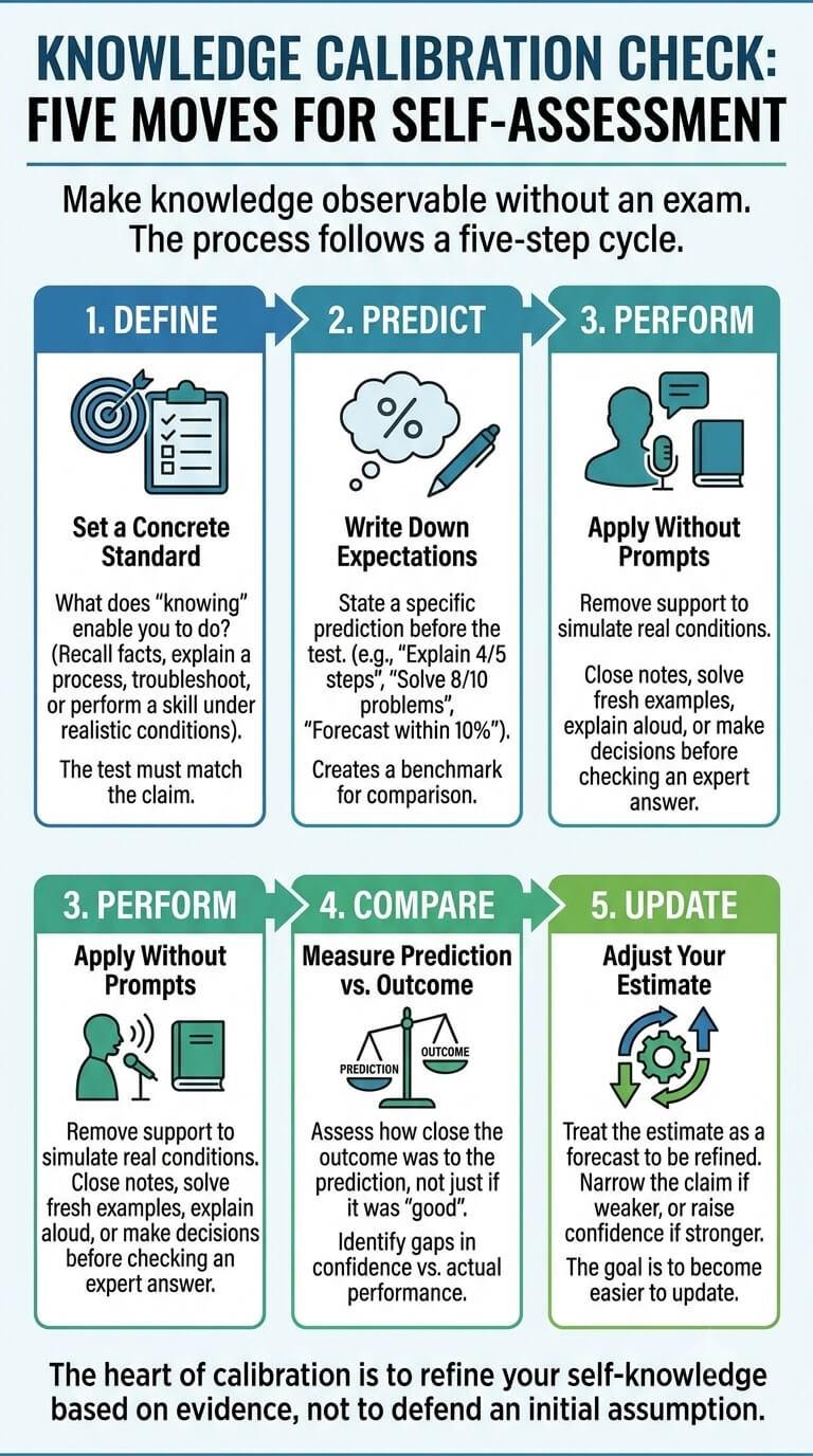 A Knowledge Calibration Check