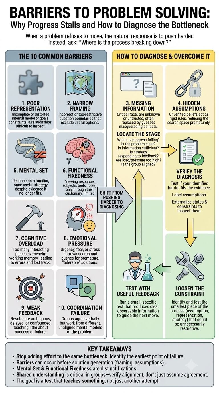 Barriers to Problem Solving