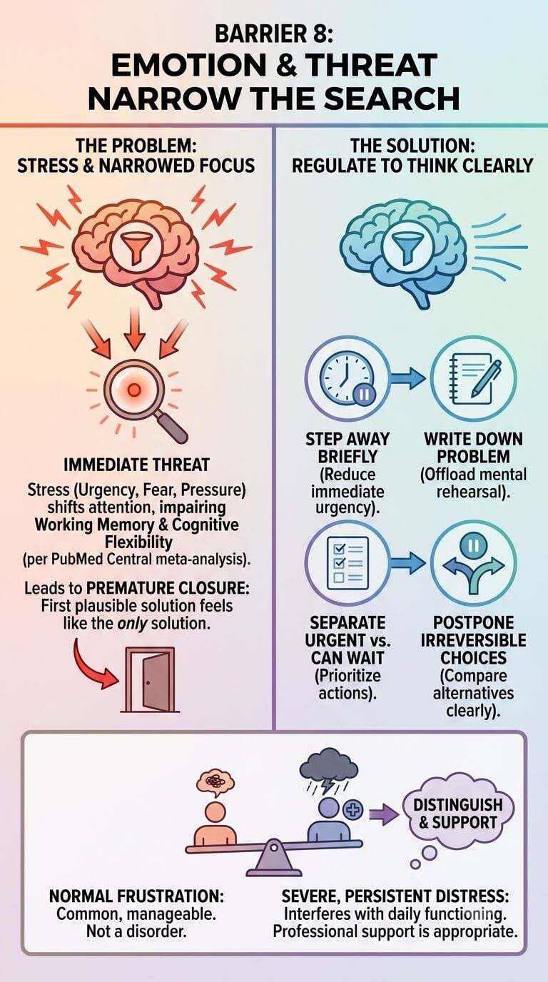 Emotion and Threat Narrow the Search