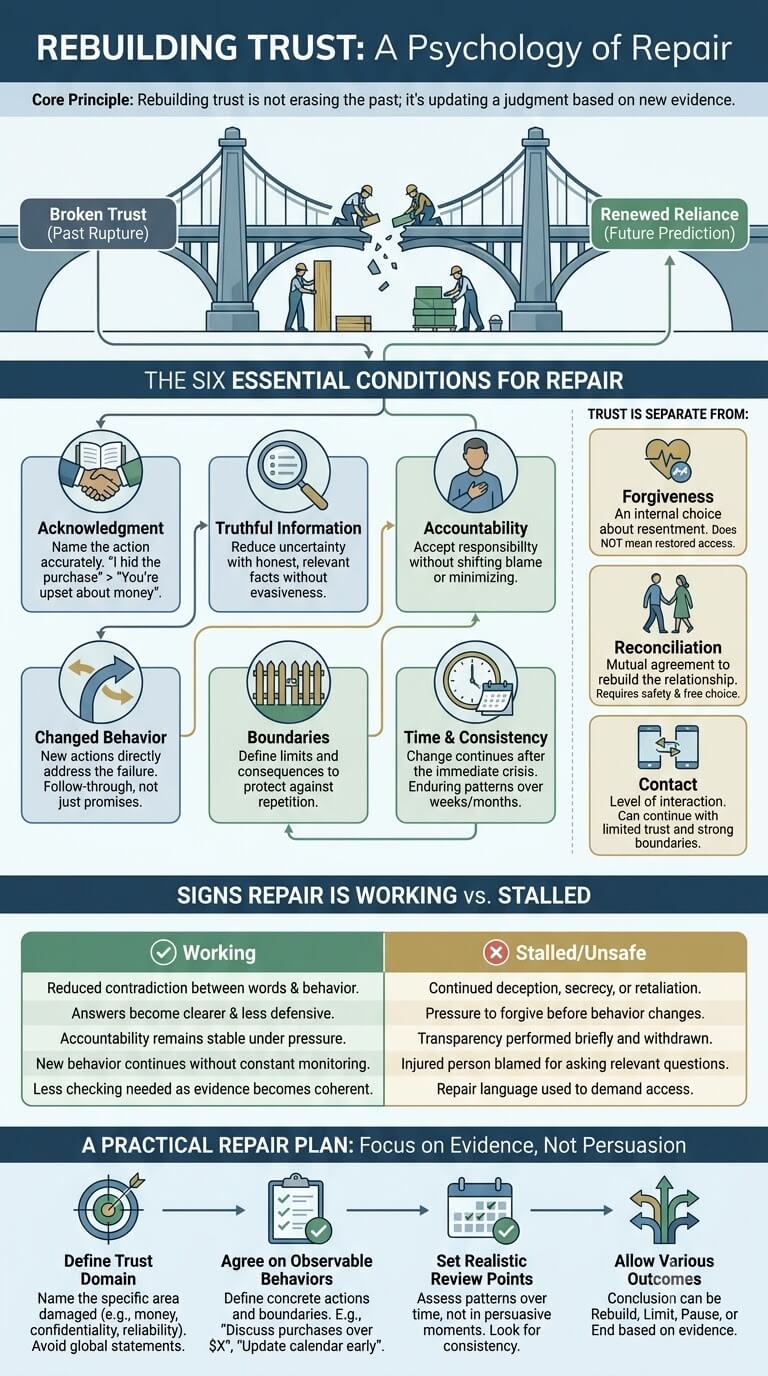 Rebuilding Trust Psychology
