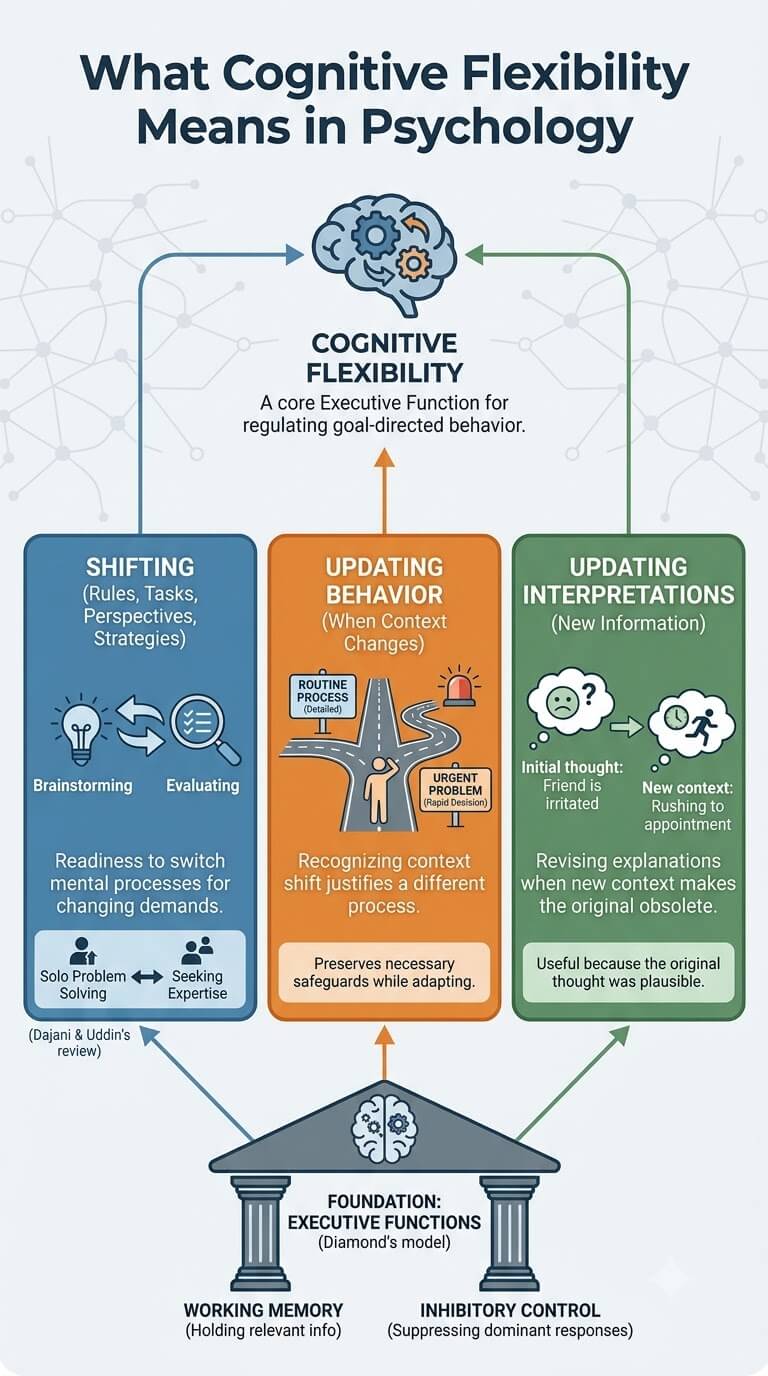 What Cognitive Flexibility Means in Psychology