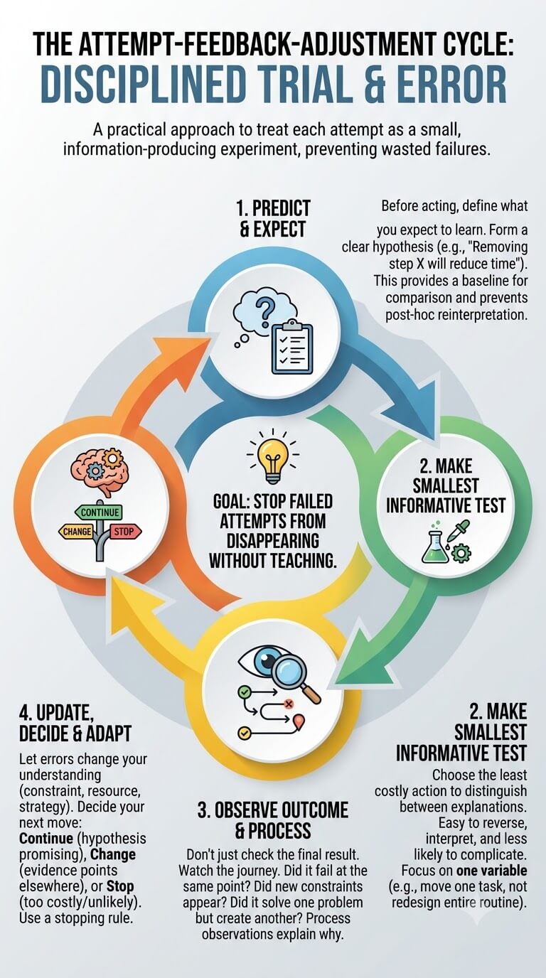 The Attempt-Feedback-Adjustment Cycle