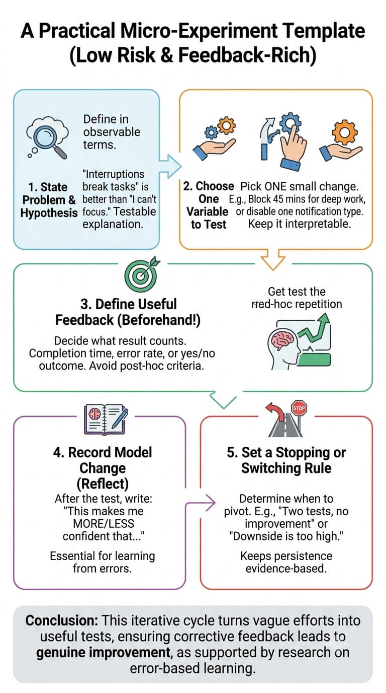 A Practical Micro-Experiment Template