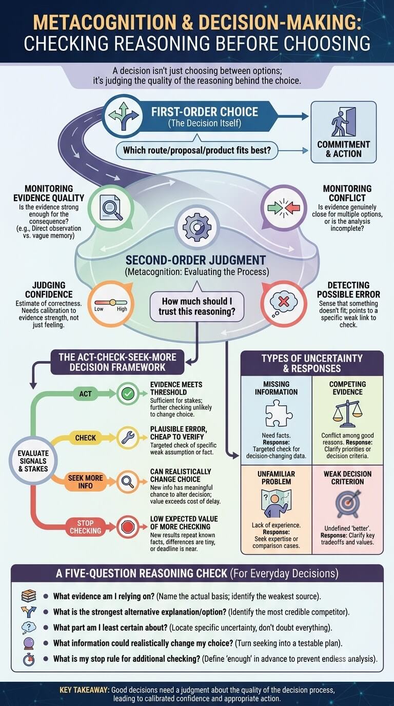 Metacognition and Decision-Making