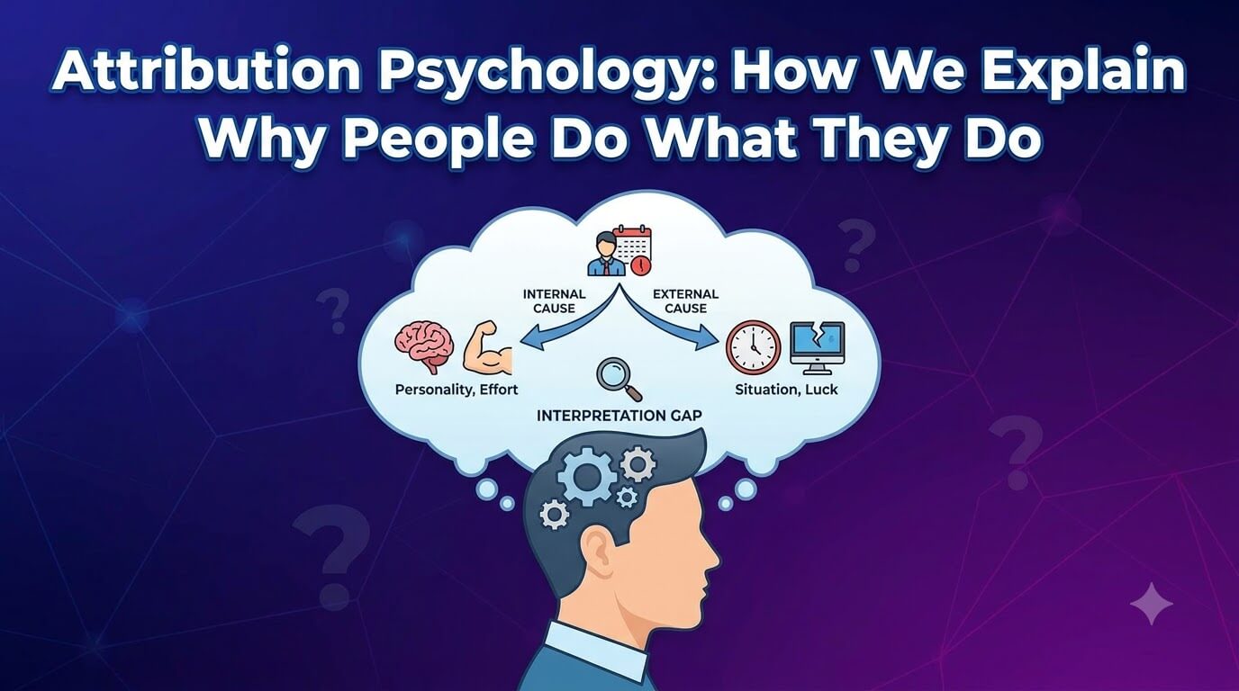 Attribution Psychology: How We Explain Why People Do What They Do