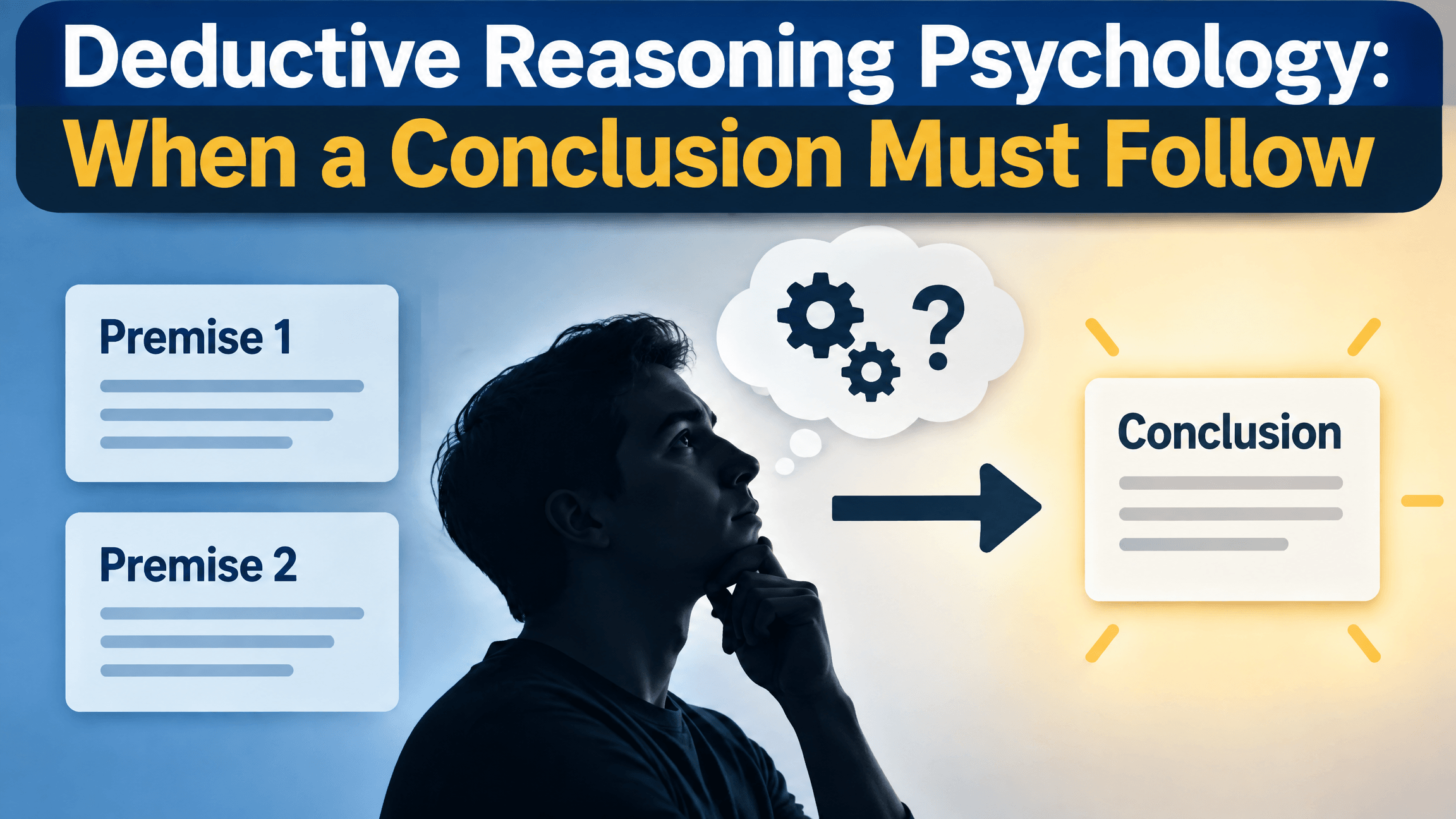 Deductive Reasoning Psychology: When a Conclusion Must Follow