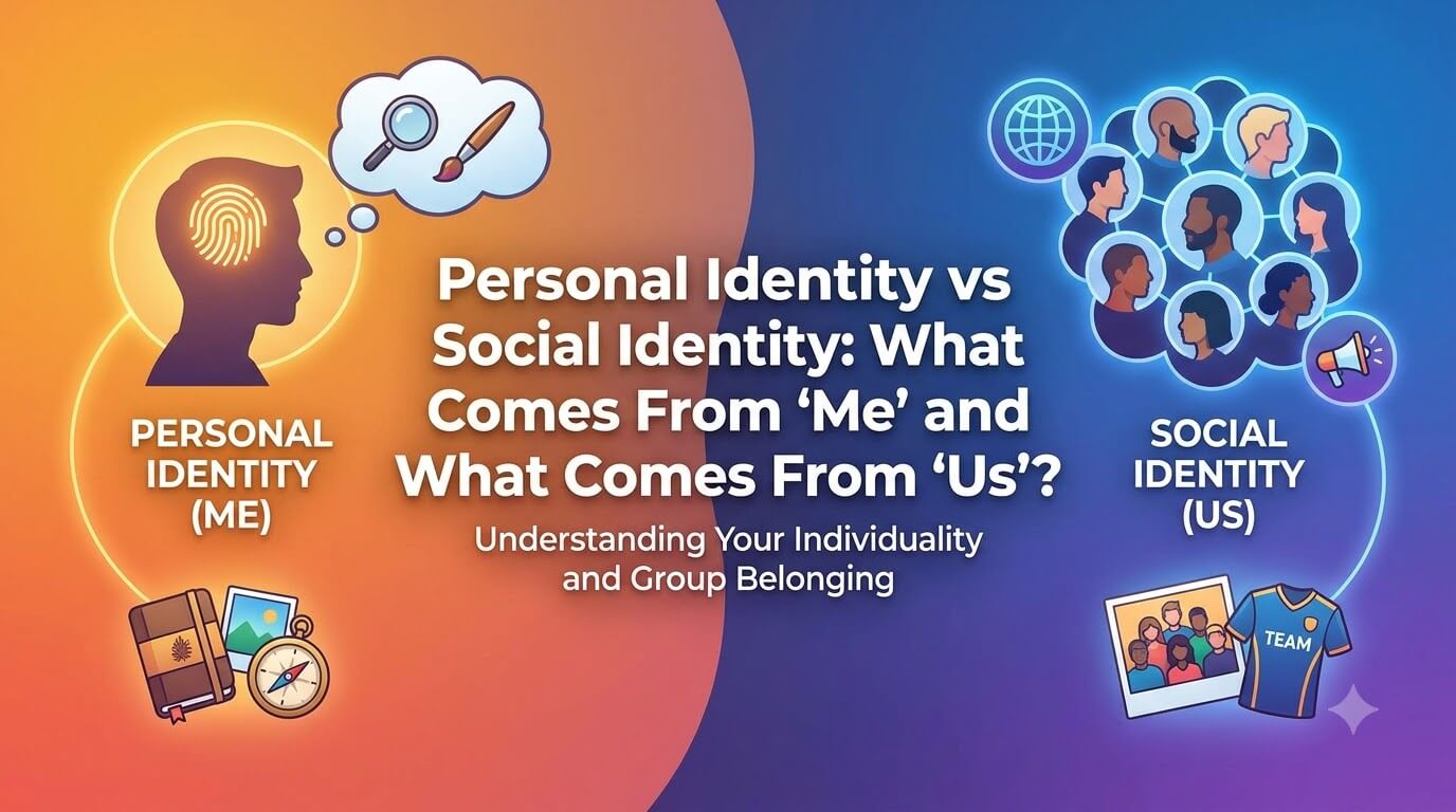 Personal Identity vs Social Identity: What Comes From “Me” and What Comes From “Us”? thumbnail