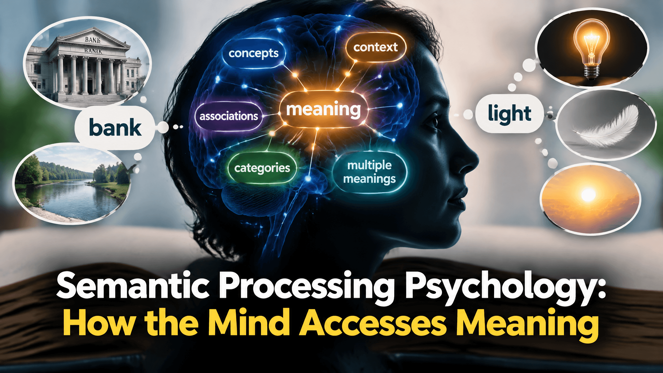 Semantic Processing Psychology: How the Mind Accesses Meaning thumbnail
