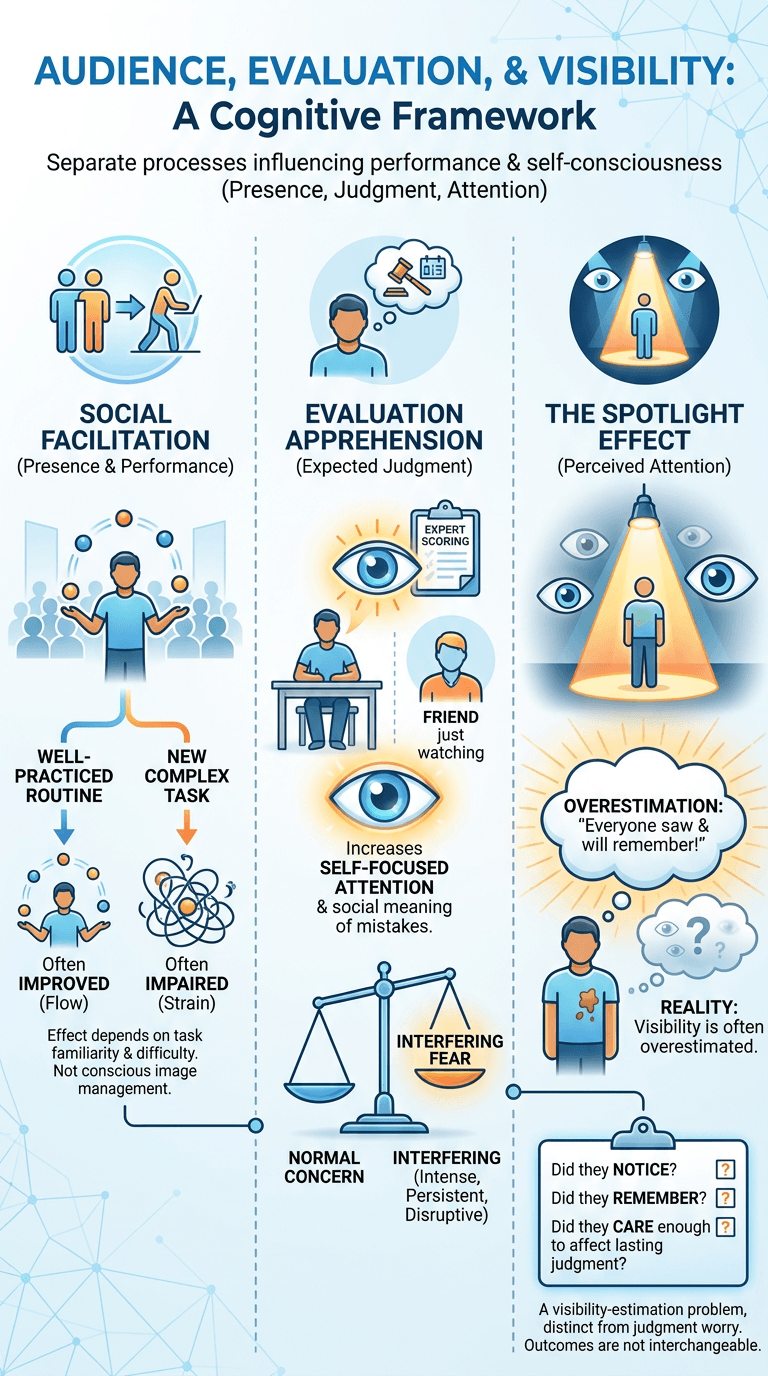 Audience, Evaluation, and Visibility