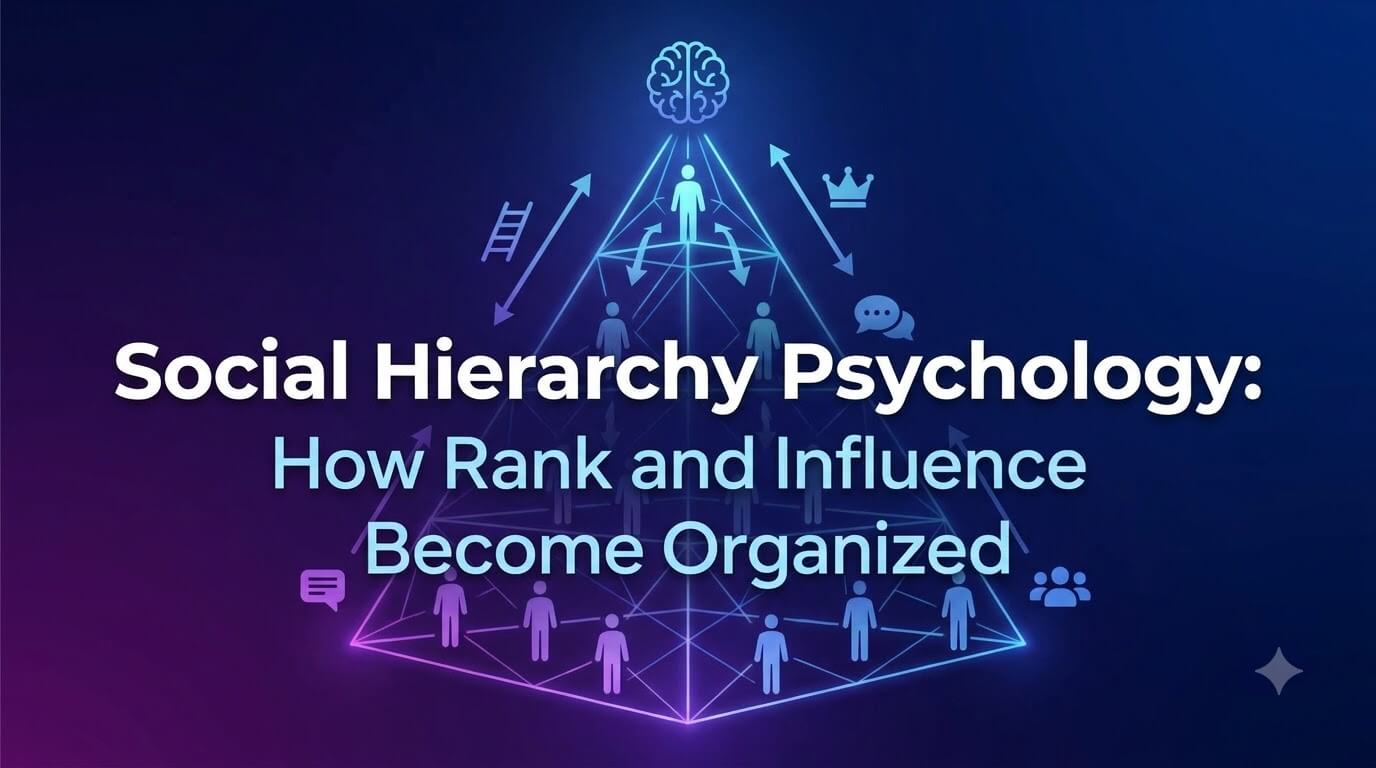 Social Hierarchy Psychology: How Rank and Influence Become Organized thumbnail