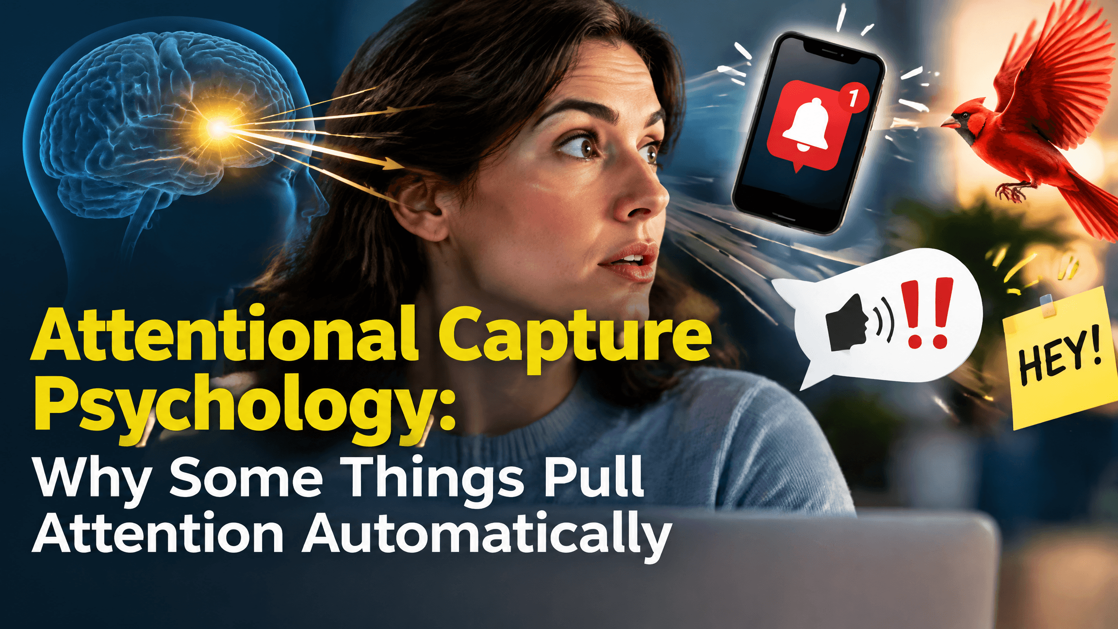Attentional Capture Psychology: Why Some Things Pull Attention Automatically thumbnail