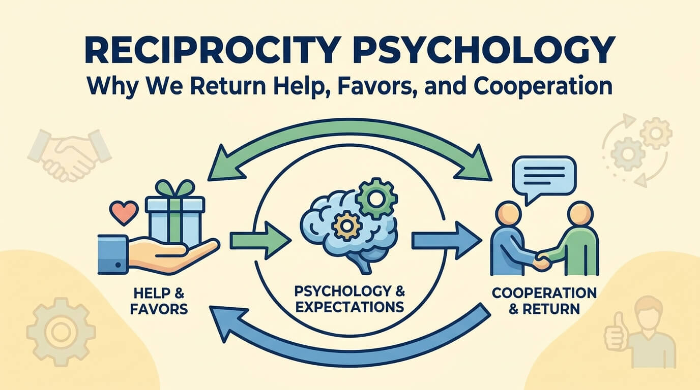 Reciprocity Psychology: Why We Return Help, Favors, and Cooperation thumbnail