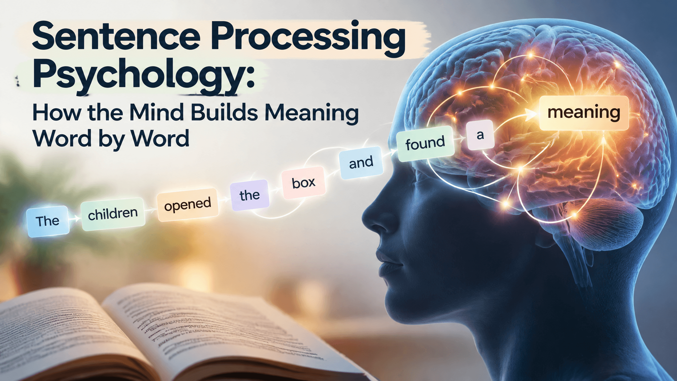 Sentence Processing Psychology: How the Mind Builds Meaning Word by Word thumbnail