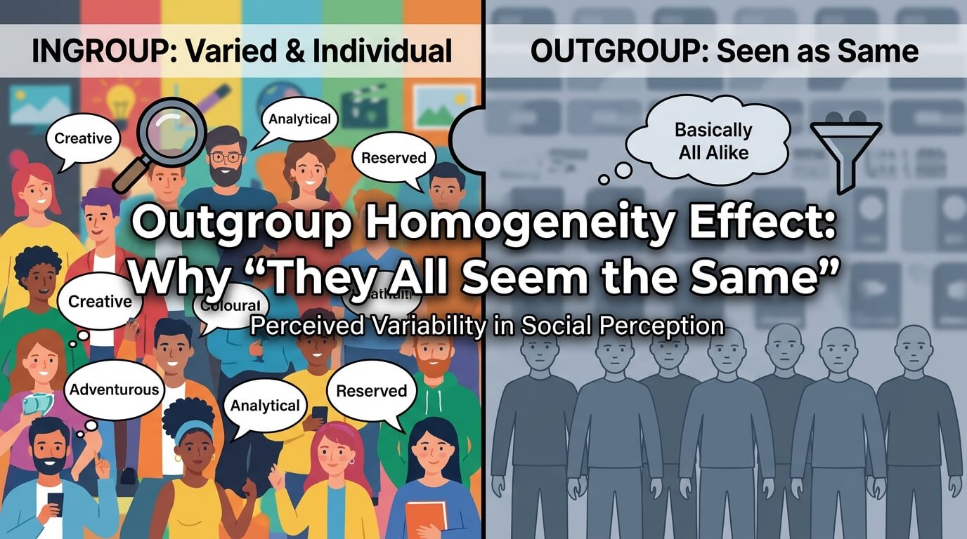 Outgroup Homogeneity Effect: Why “They All Seem the Same” thumbnail