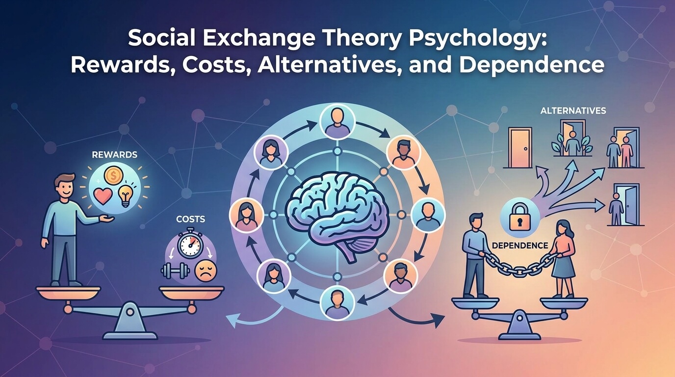 Social Exchange Theory Psychology: Rewards, Costs, Alternatives, and Dependence thumbnail
