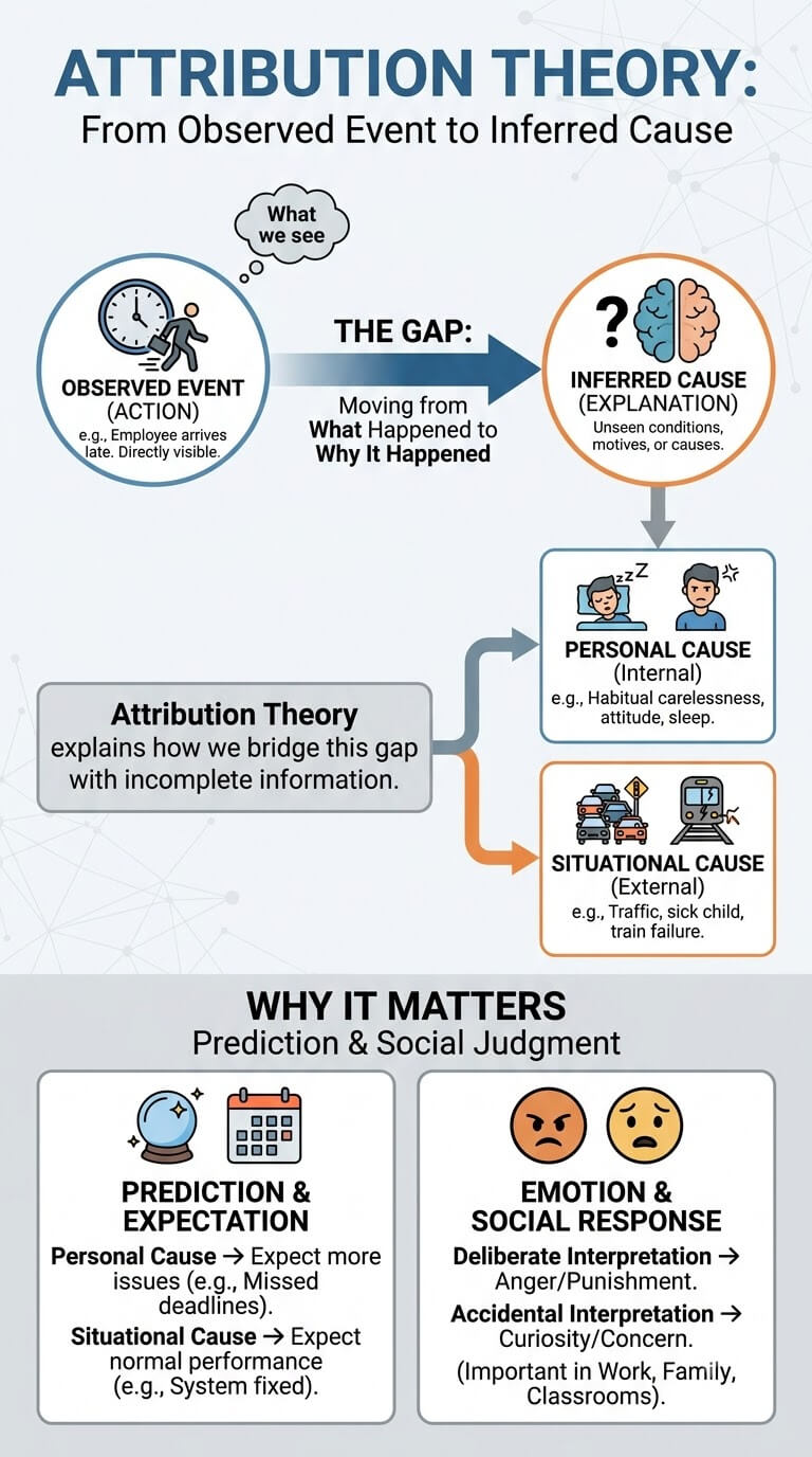 What Attribution Theory Tries to Explain