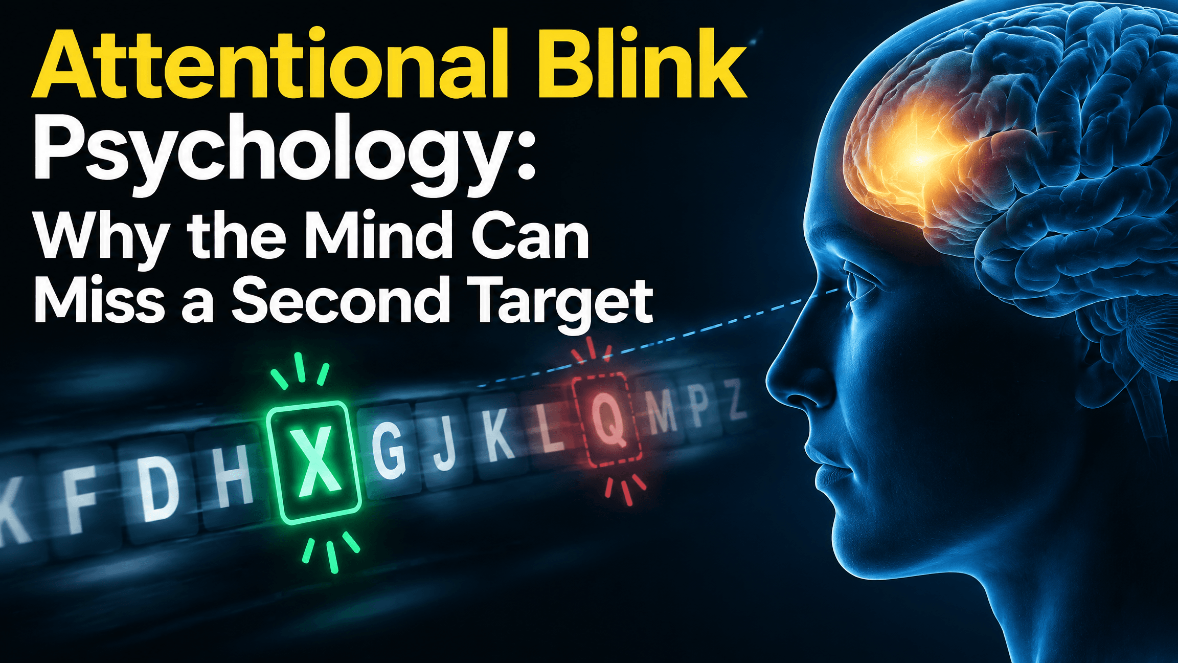 Attentional Blink Psychology: Why the Mind Can Miss a Second Target thumbnail