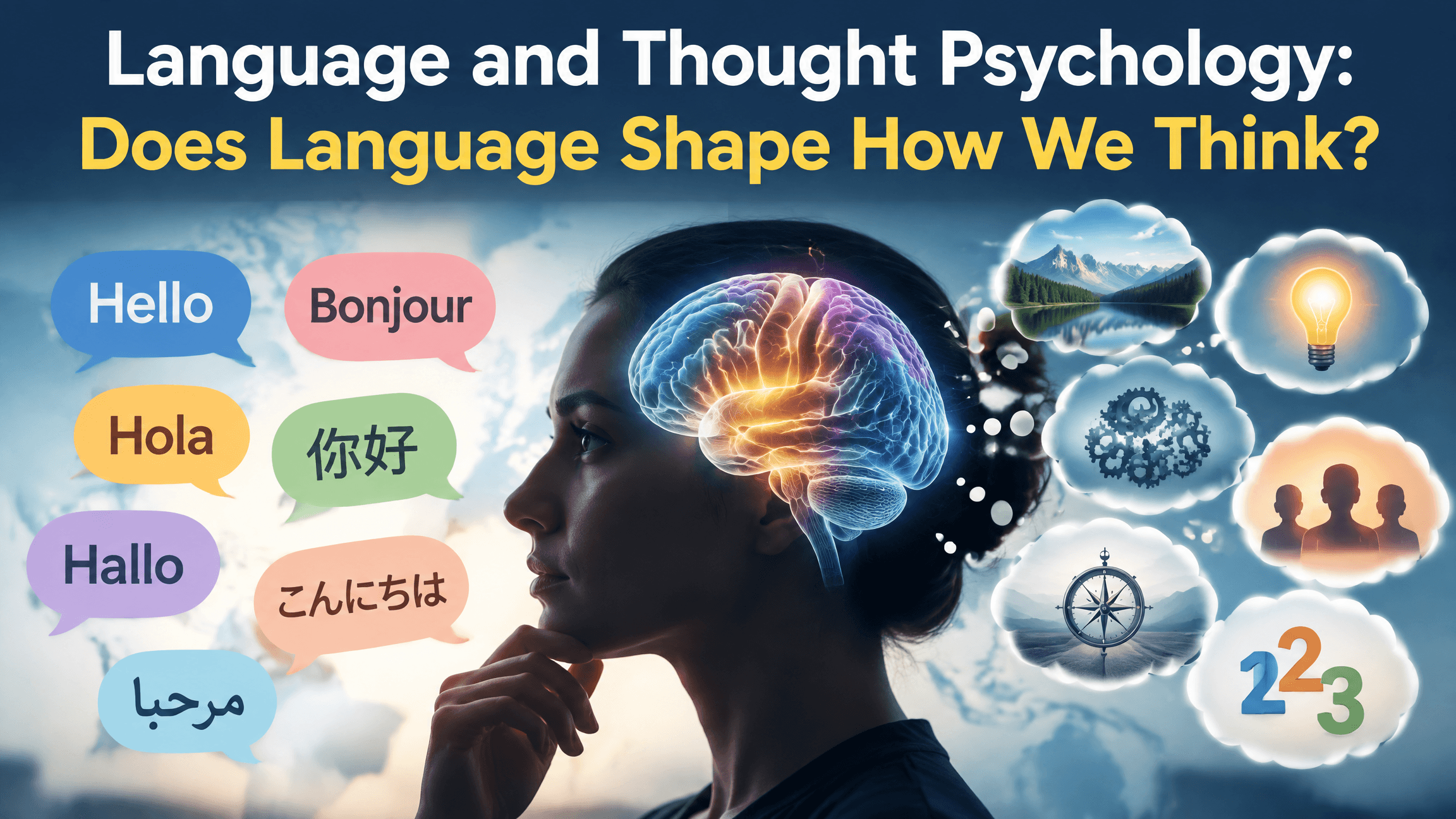 Language and Thought Psychology: Does Language Shape How We Think? thumbnail