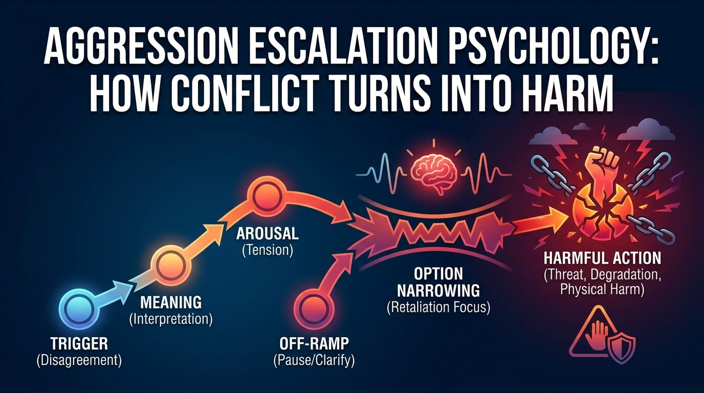 Aggression Escalation Psychology: How Conflict Turns Into Harm