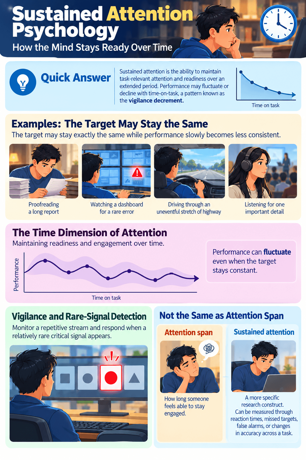 Sustained Attention Psychology