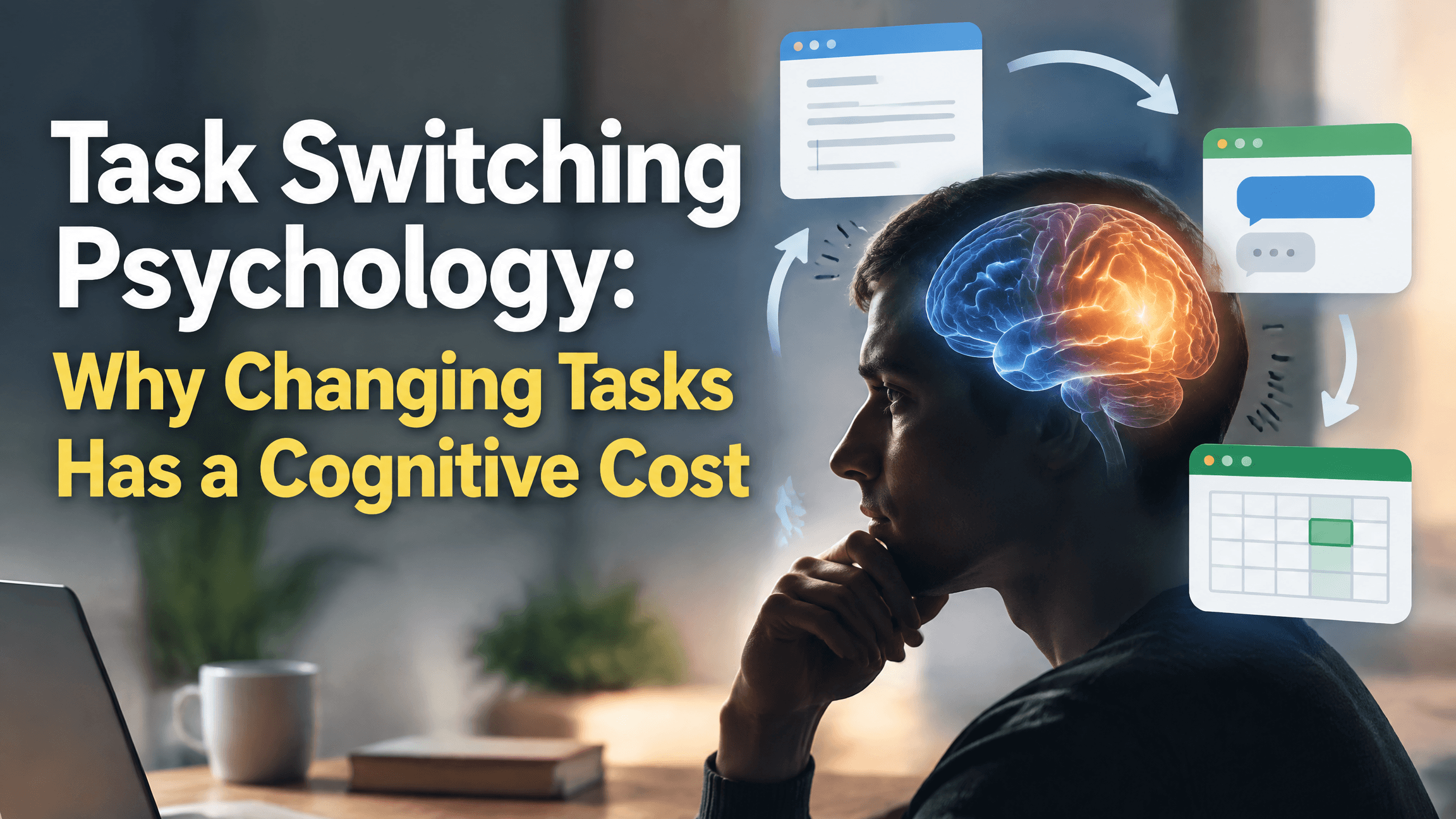 Task Switching Psychology: Why Changing Tasks Has a Cognitive Cost thumbnail