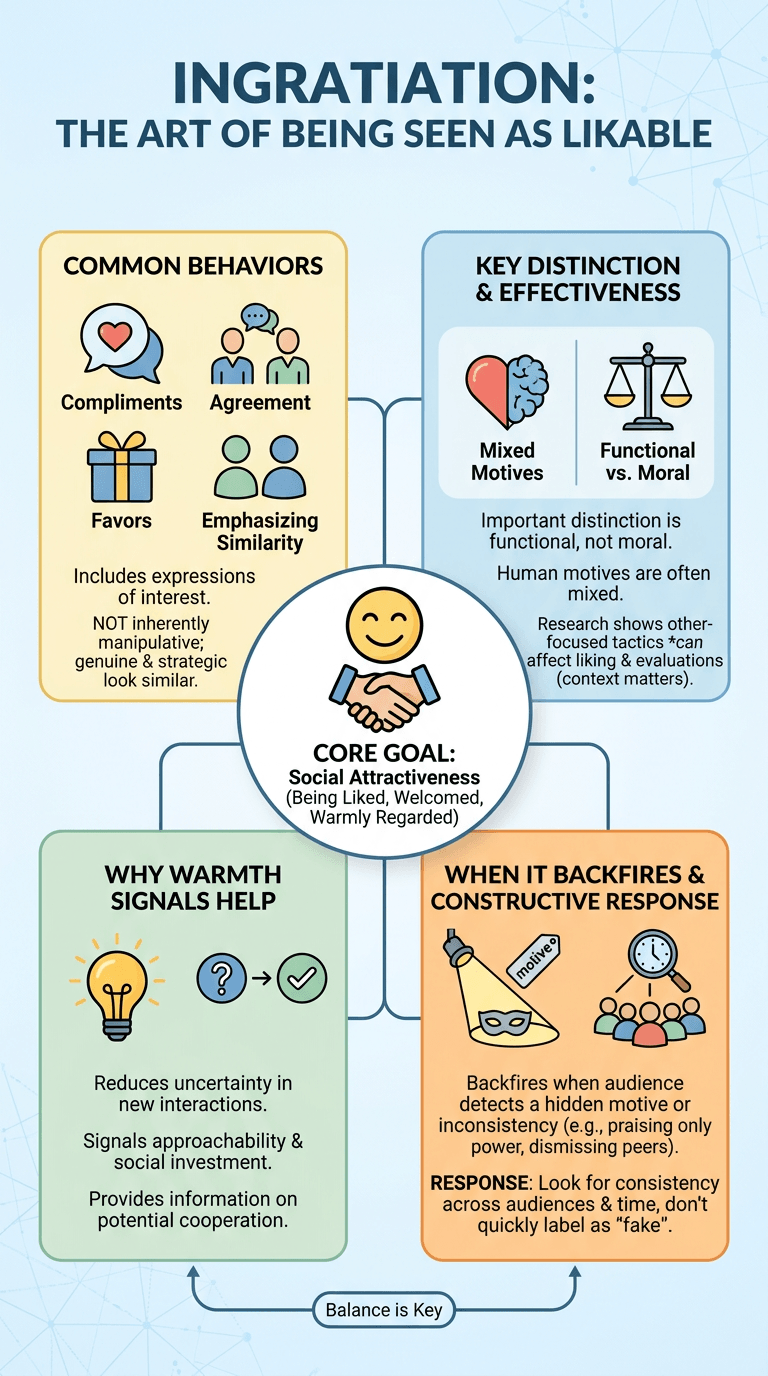 Ingratiation: Trying to Be Seen as Likable or Agreeable