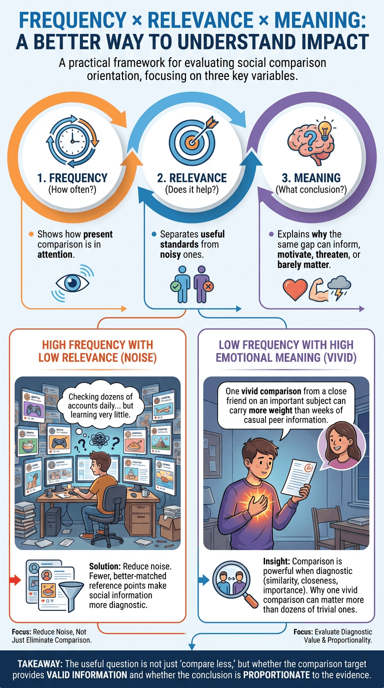 Frequency × Relevance × Meaning: A Better Way to Understand Impact