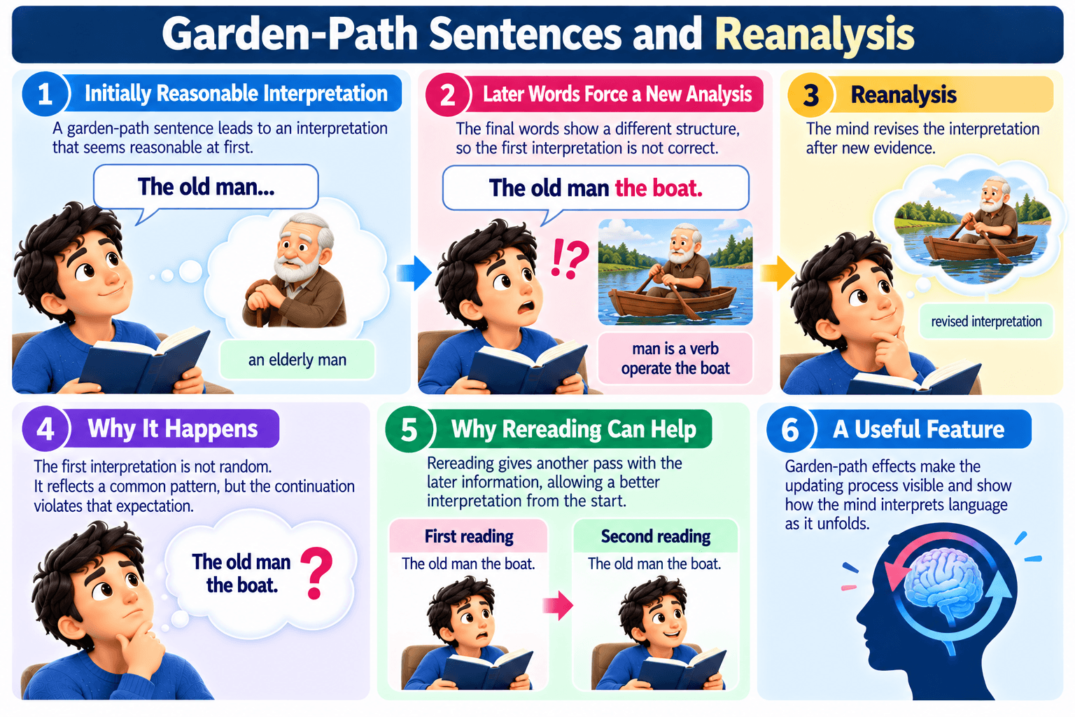 Garden-Path Sentences and Reanalysis